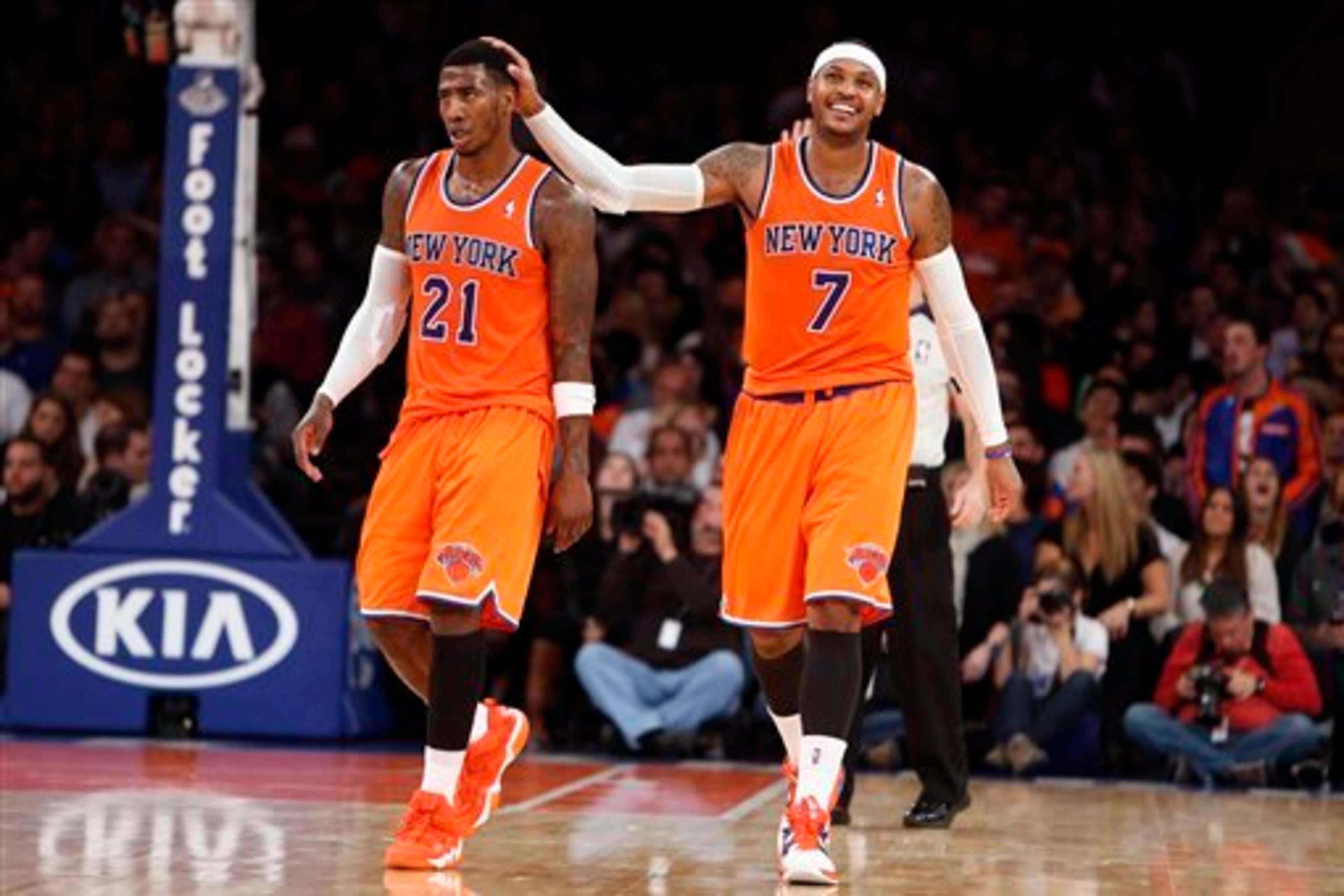 At least one of these men won't be wearing a Knicks jersey next season.