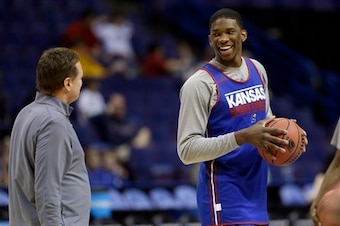 Kansas center Joel Embiid will eventually suit up for Philly.