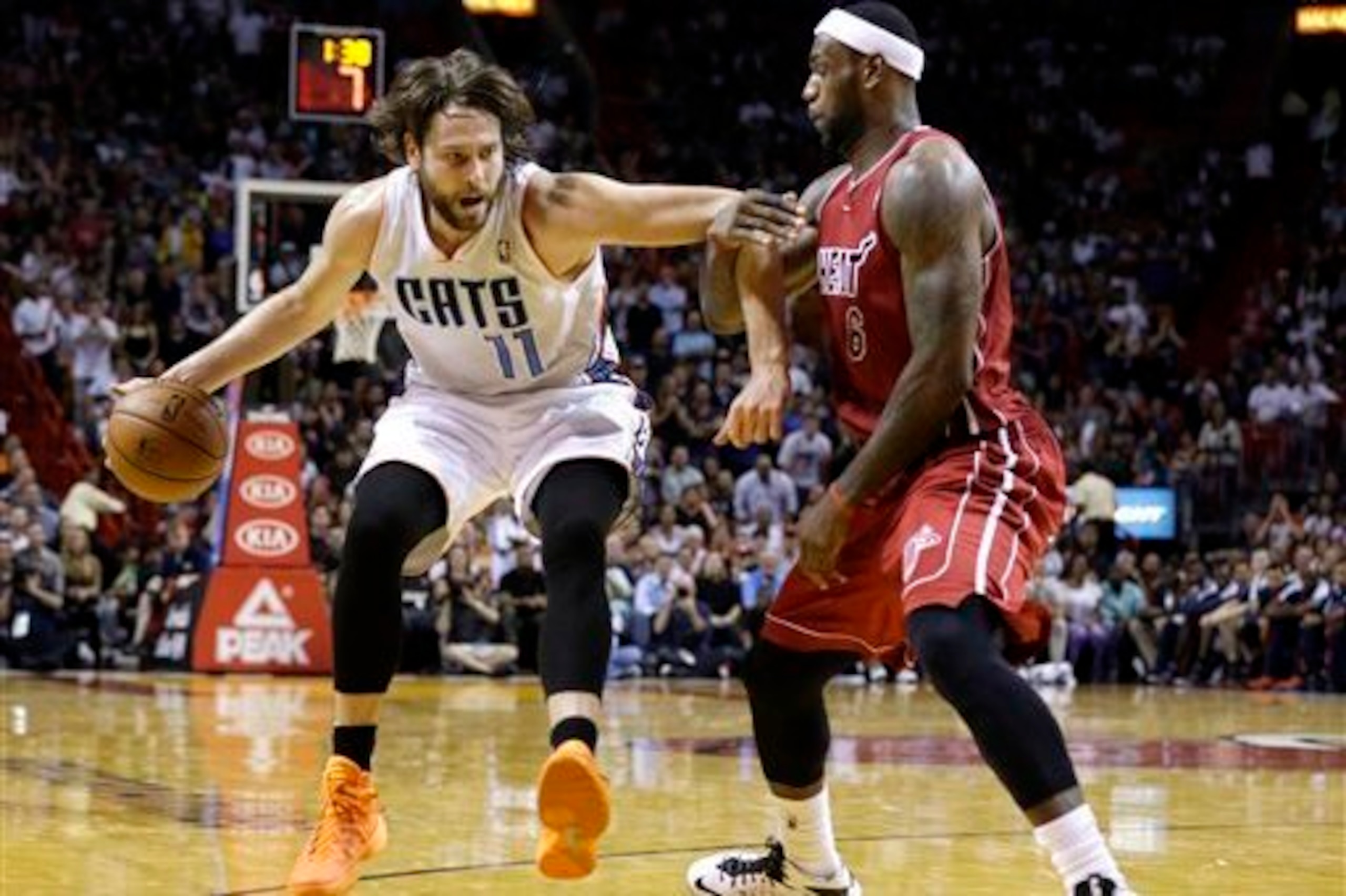Josh McRoberts has proven to be highly skilled with the ball in his hands.