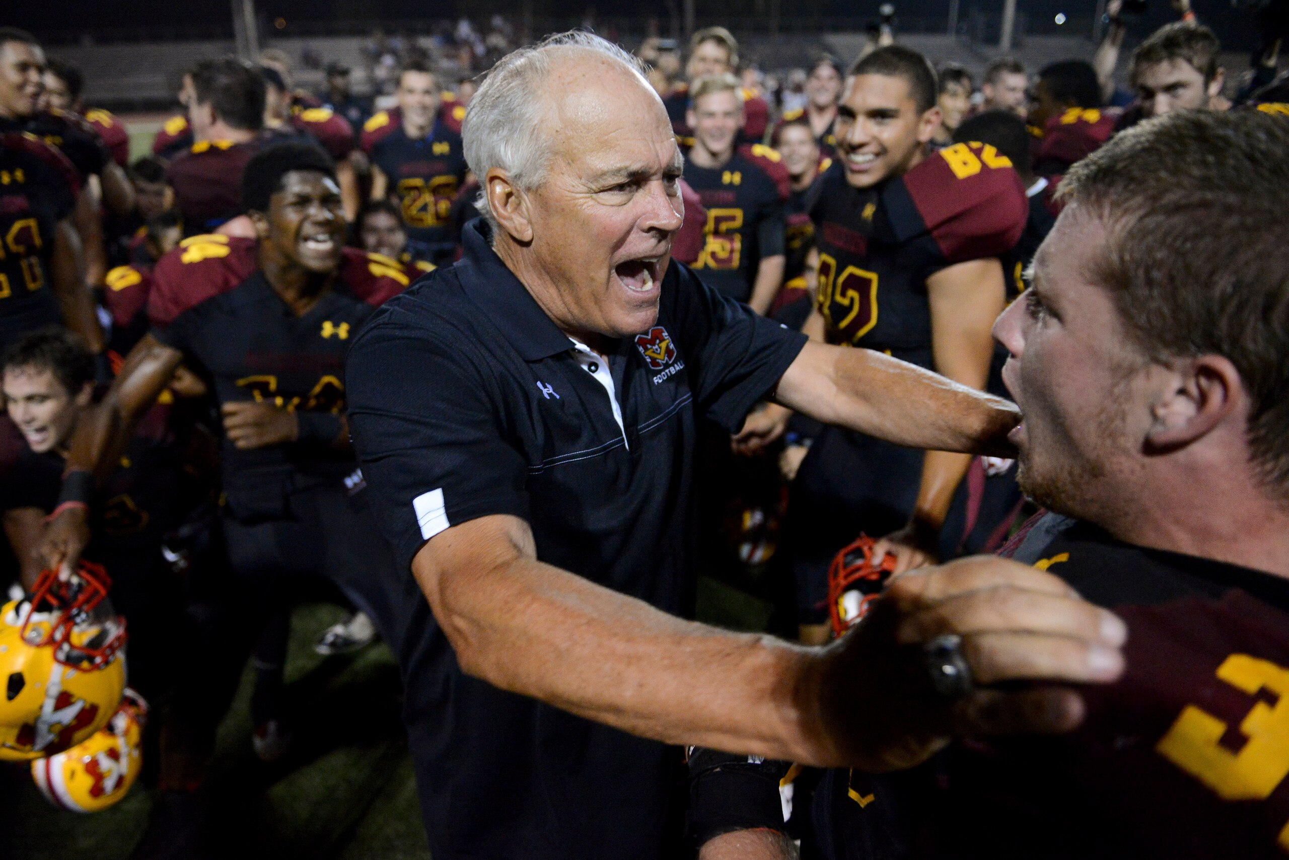Mission Viejo coach Bob Johnson