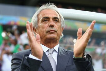 CURITIBA, BRAZIL - JUNE 26:  Head coach Vahid Halilhodzic of Algeria looks on during the 2014 FIFA World Cup Brazil Group H match between Algeria and Russia at Arena da Baixada on June 26, 2014 in Curitiba, Brazil.  (Photo by Julian Finney/Getty Images)