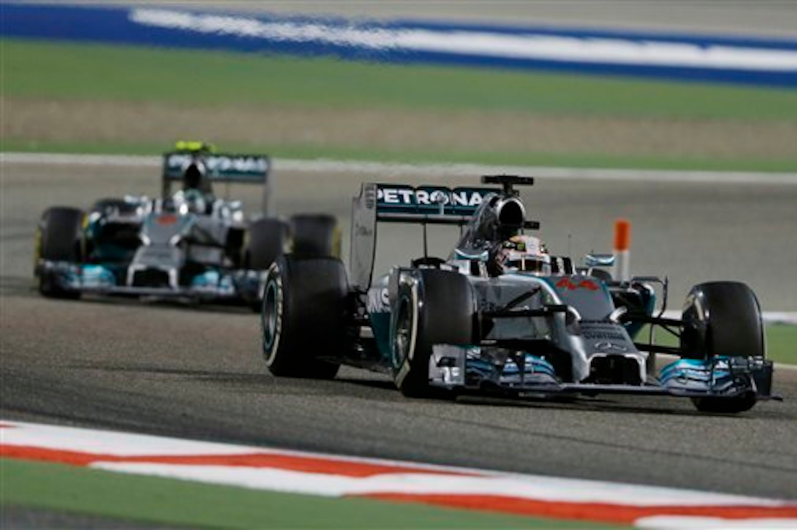 Would this battle in Bahrain have been as much fun with a standing restart after the safety car? Would this battle in Bahrain have been as much fun with a standing restart after the safety car?