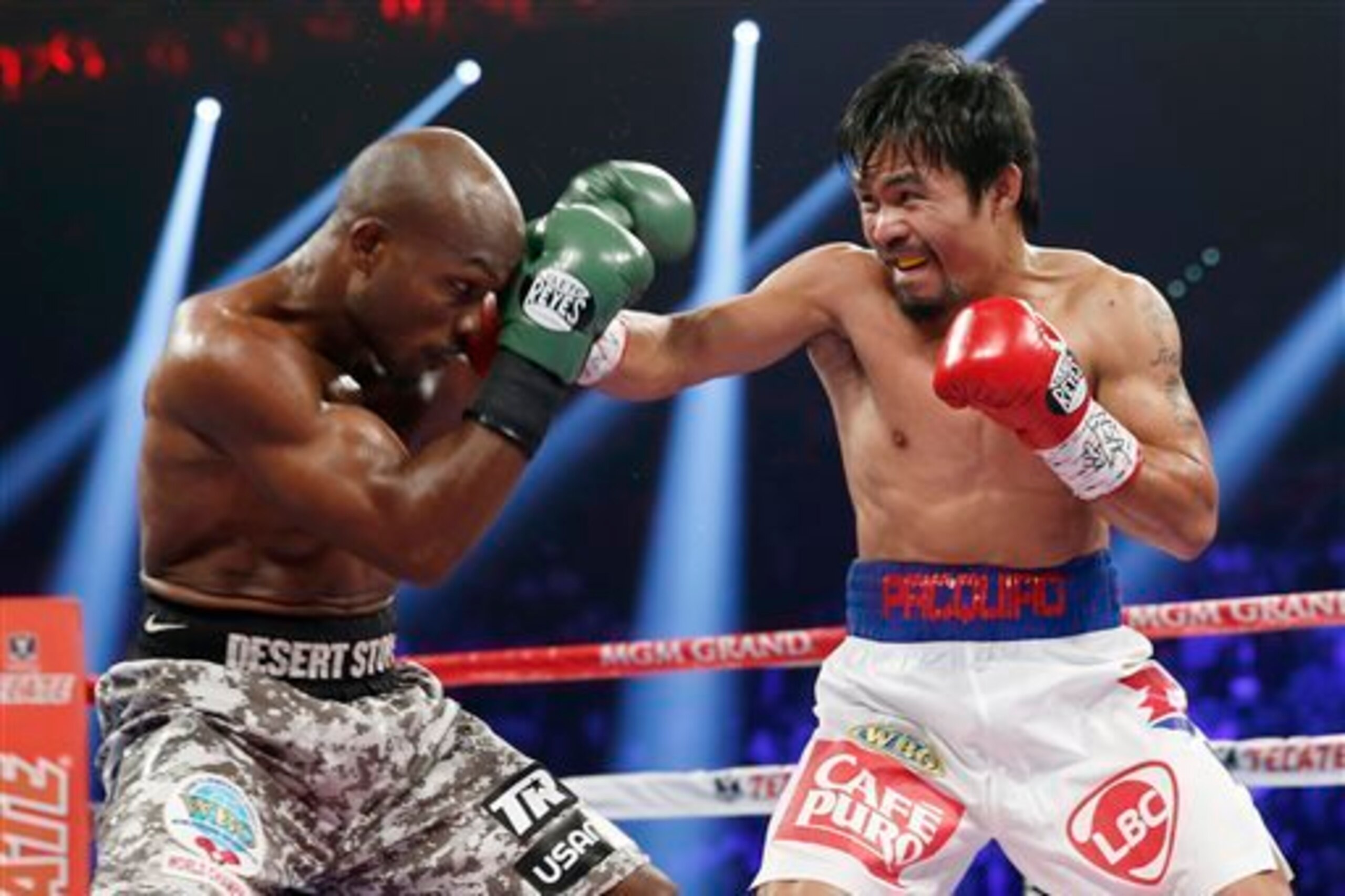 Would you like to see Mayweather against either of these two guys? Too bad.