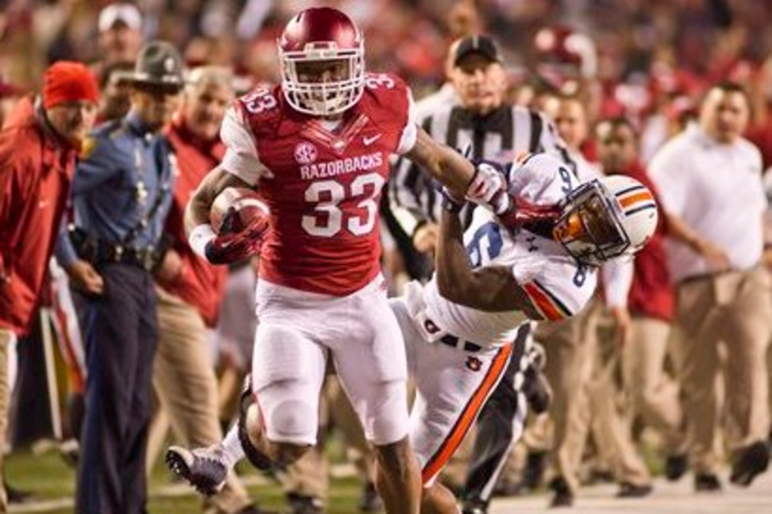Arkansas RB Korliss Marshall