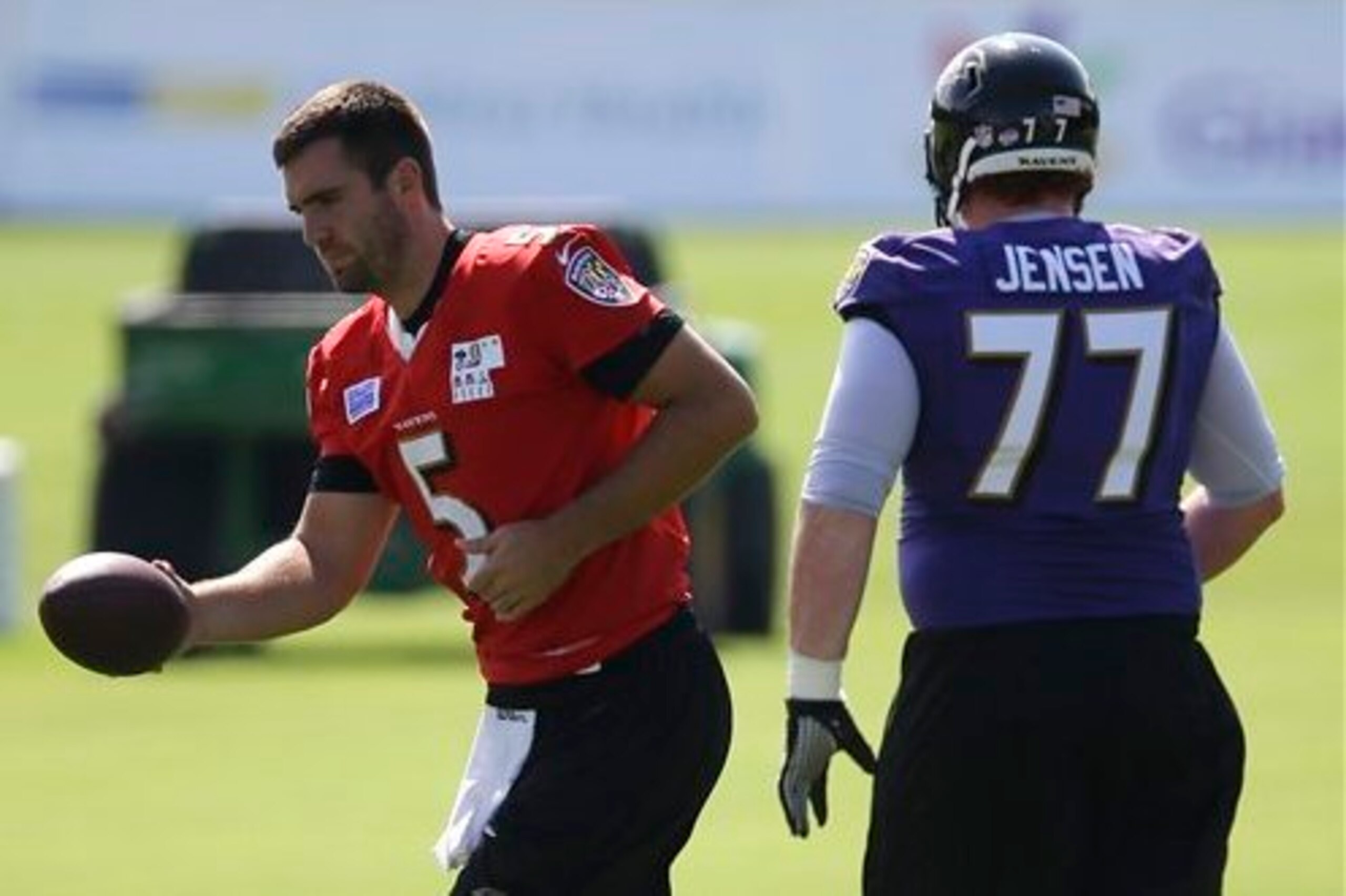 Jensen looks like a long-term utility backup along the O-line.