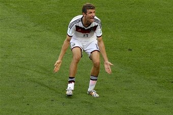 Mueller has scored four goals for Germany in the 2014 World Cup.