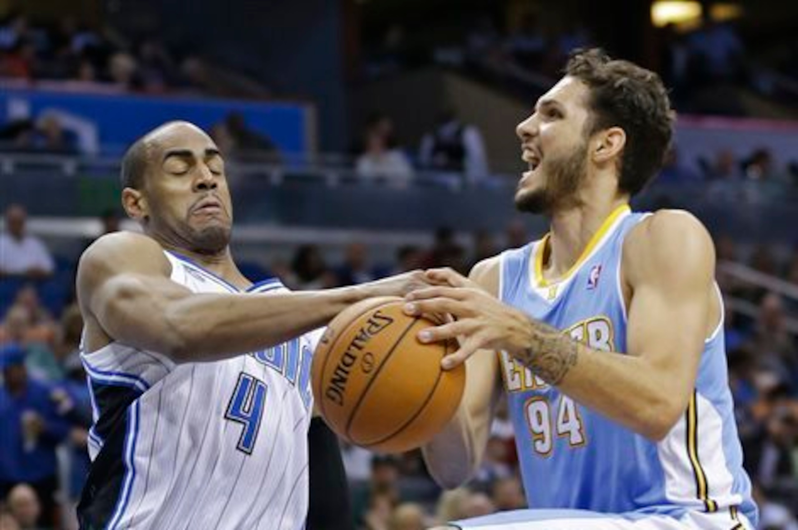 Their roles will be reversed next season. Arron Afflalo returns to Denver, while Evan Fournier will try his luck in Orlando.