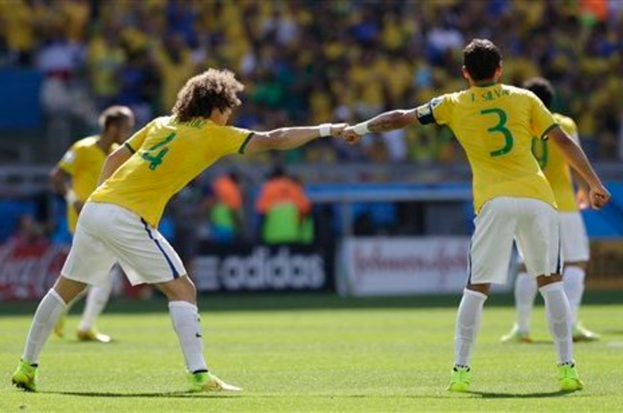 David Luiz (4), is sure to struggle without centre-back partner Thiago Silva.