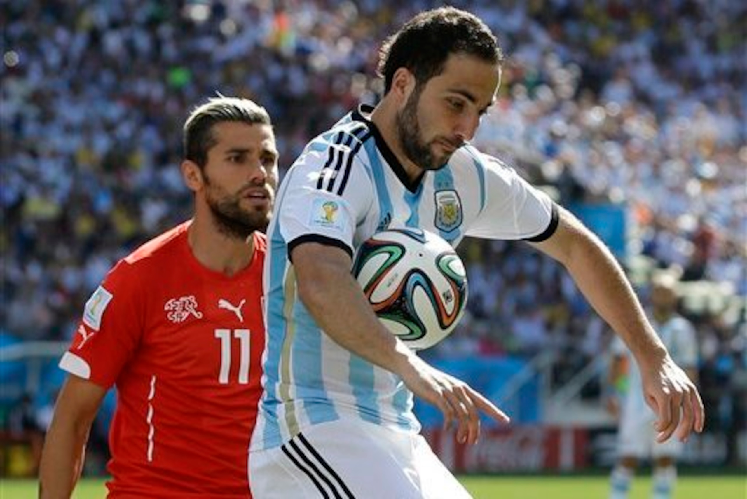 Argentina striker Gonzalo Higuain could be a key figure in the second semi-final.