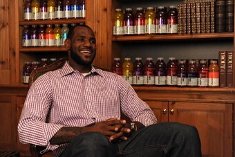 GREENWICH, CT - JULY 08:  (EXCLUSIVE COVERAGE) LeBron James attends the LeBron James Pre Decision Meet and Greet on July 8, 2010 in Greenwich, Connecticut. Proceeds from tonight's 2.5 million dollar event will be donated to the Boys & Girls Clubs of Ameri