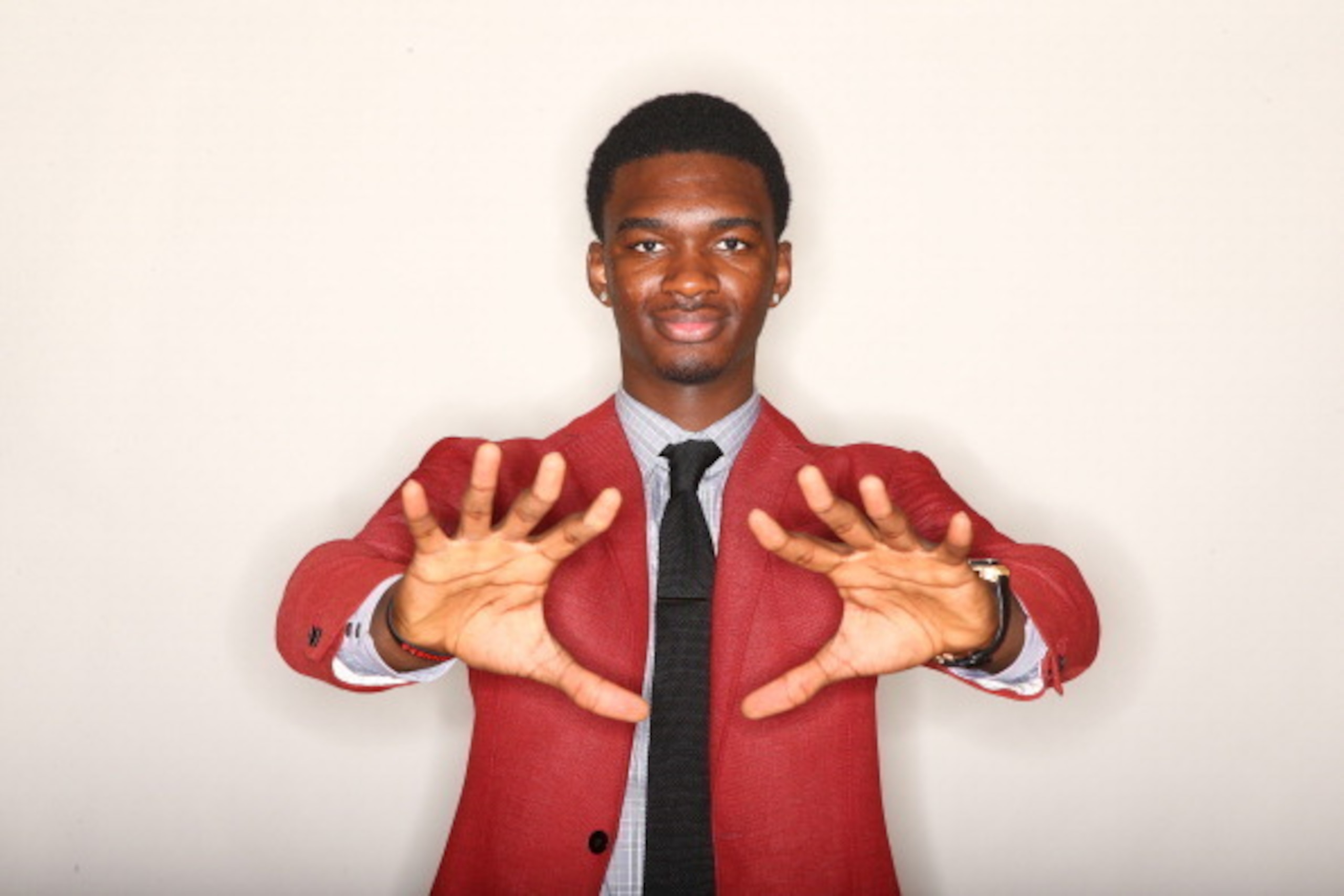 NEW YORK - JUNE 25: NBA Draft Prospect Noah Vonleh,  poses for portraits during media availability as part of the 2014 NBA Draft on June 25, 2014 at the Westin Times Square in New York City. NOTE TO USER: User expressly acknowledges and agrees that, by do