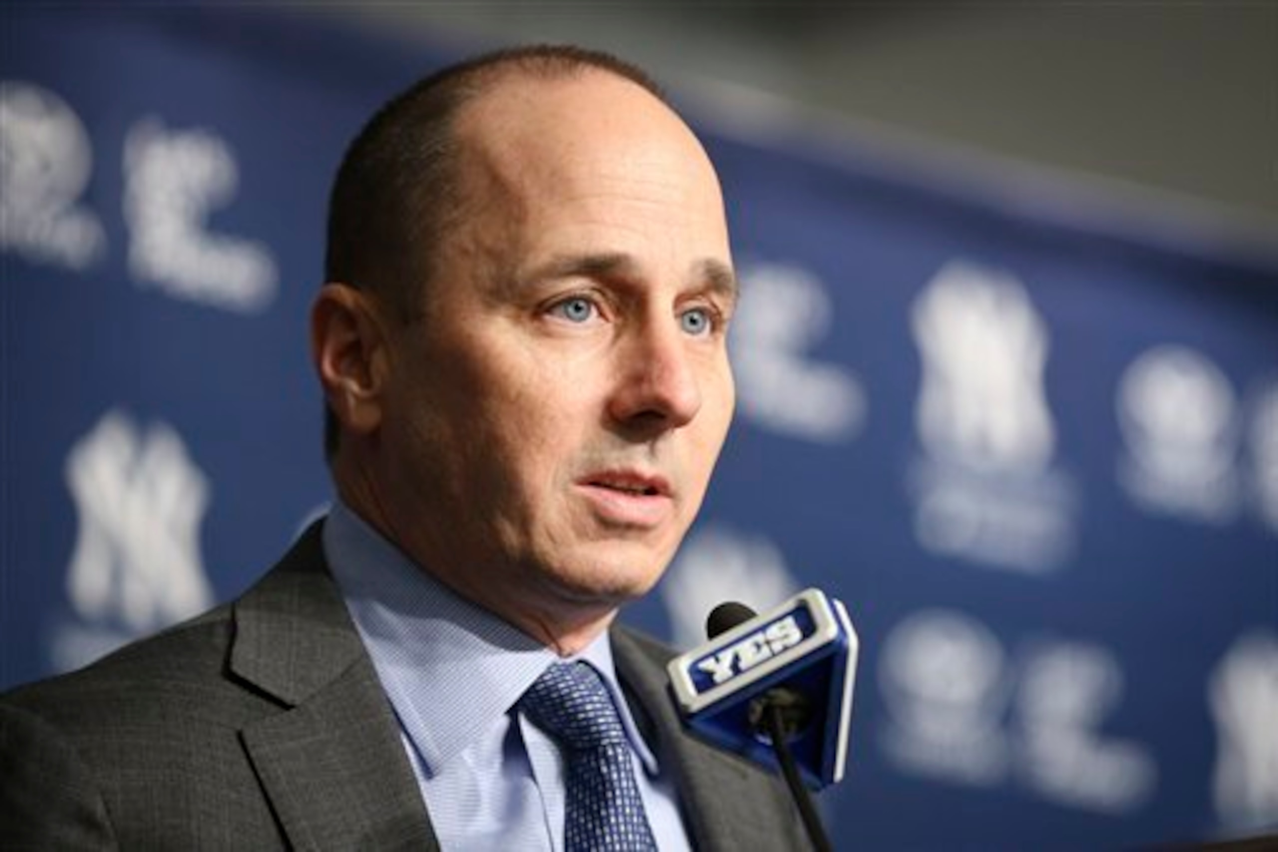 Yankees senior vice president and general manager Brian Cashman