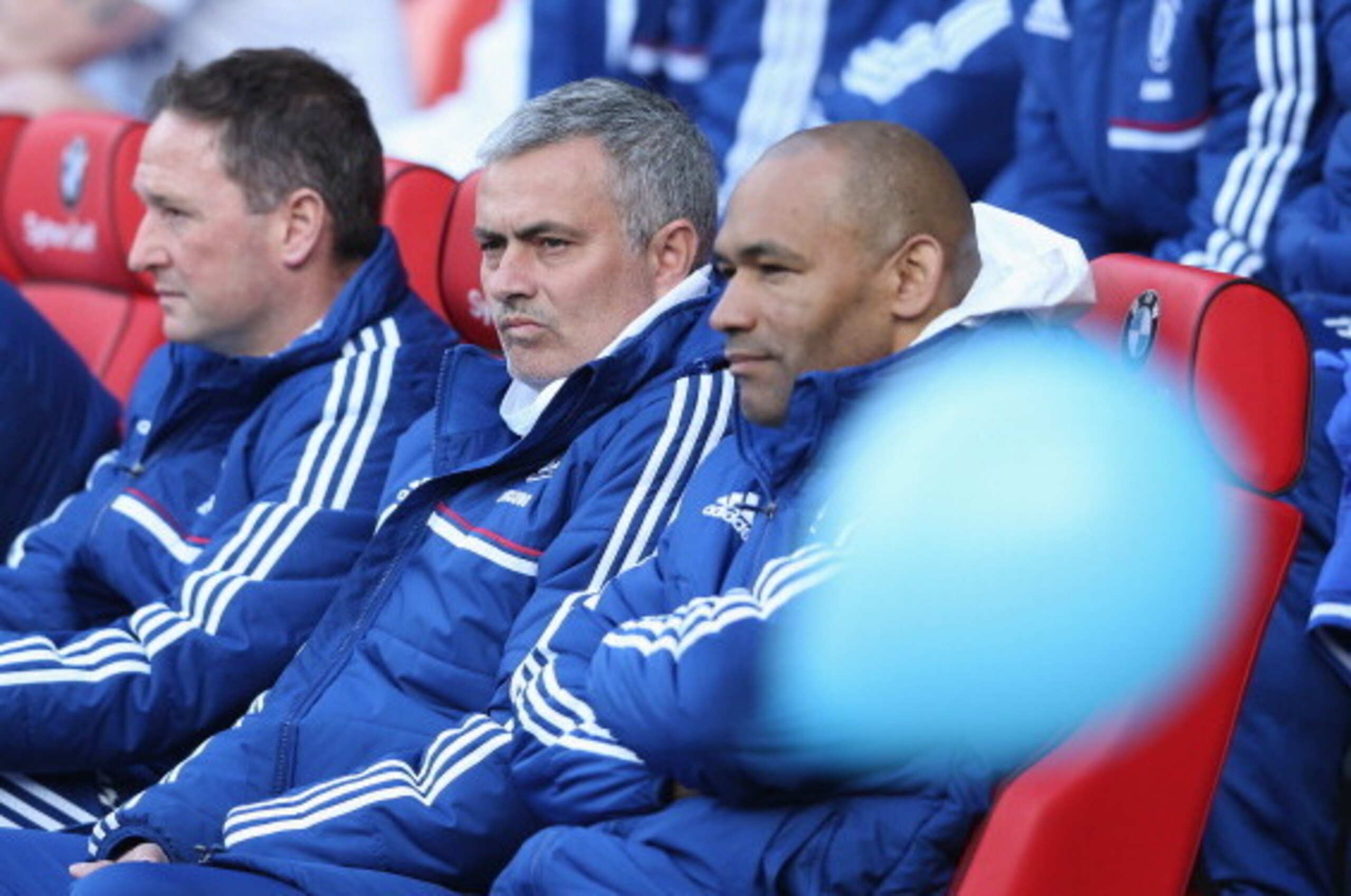 CARDIFF, WALES - MAY 11:  Jose Mourinho, the Chelsea manager looks on during the Barclays Premier League match between Cardiff City and Chelsea at the Cardiff City Stadium on May 11, 2014 in Cardiff, Wales.  (Photo by David Rogers/Getty Images)