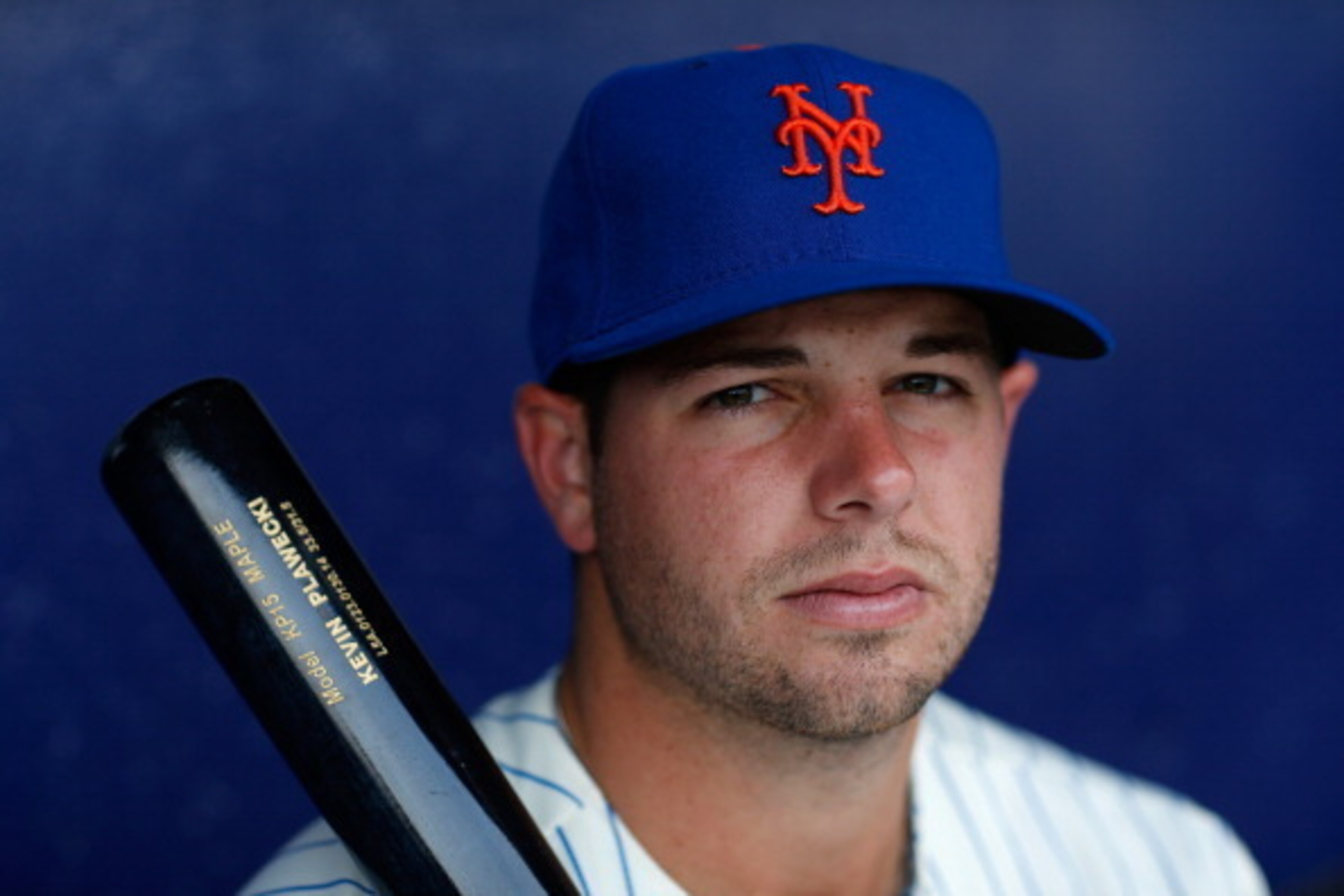 PORT ST. LUCIE, FL - FEBRUARY 26: Kevin Plawecki #72 of the New York Mets poses for a portrait during Spring Training photo day at Tradition Field on February 26, 2014 in Port St. Lucie, Florida.  (Photo by Chris Trotman/Getty Images)