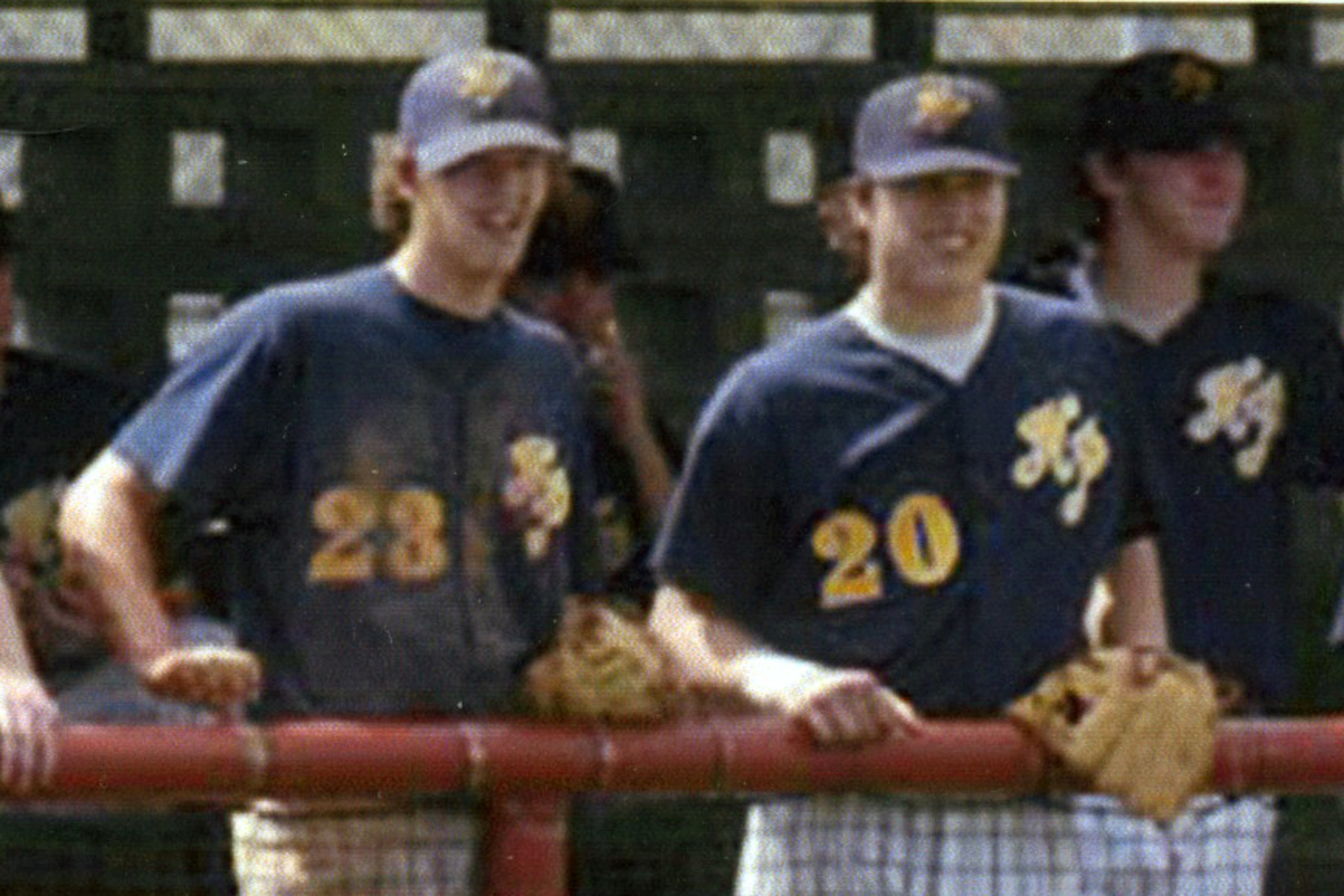 Clayton Kershaw, left, and Matthew Stafford.