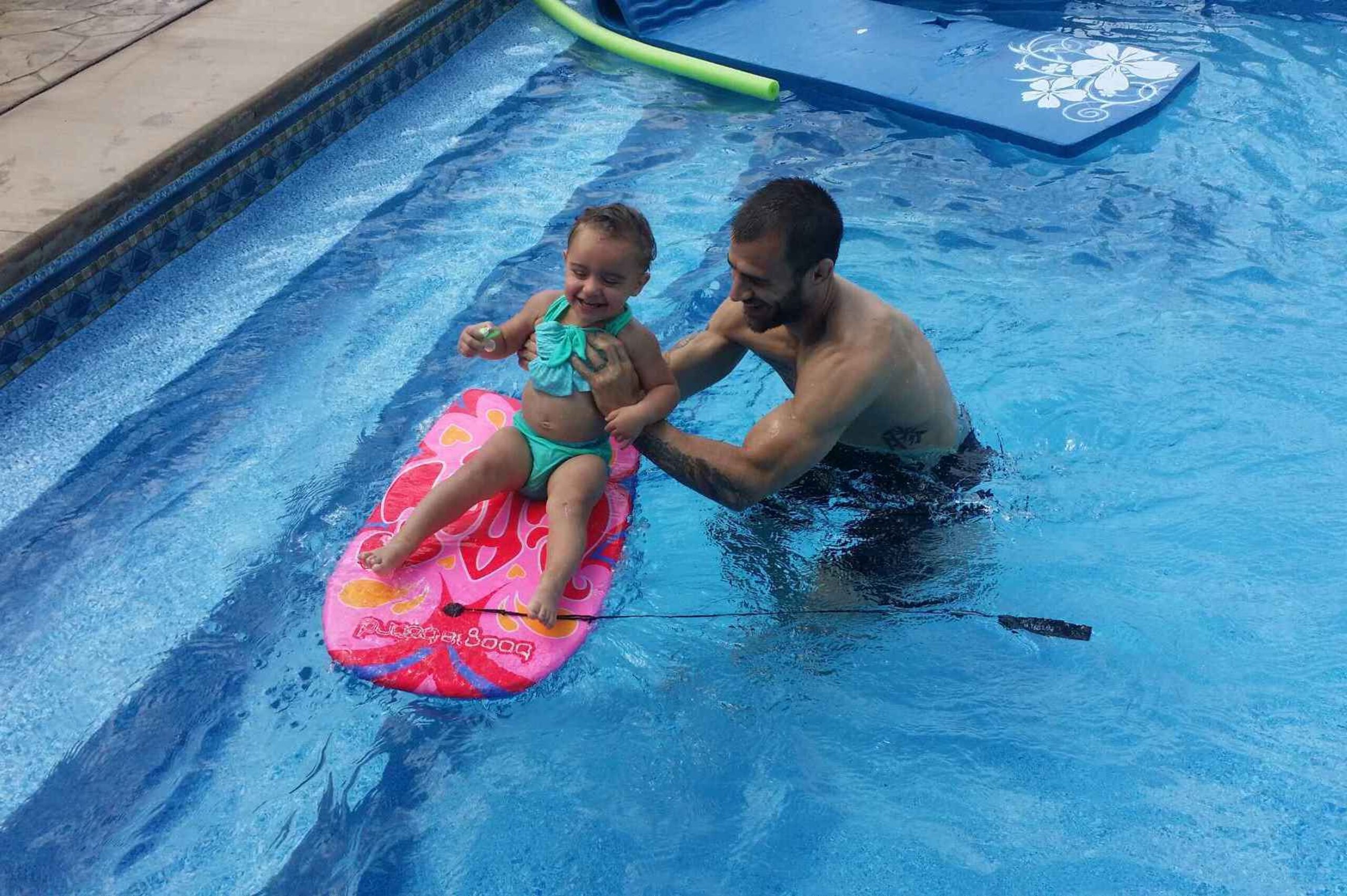 Cherico and his daughter, Aubree Rose