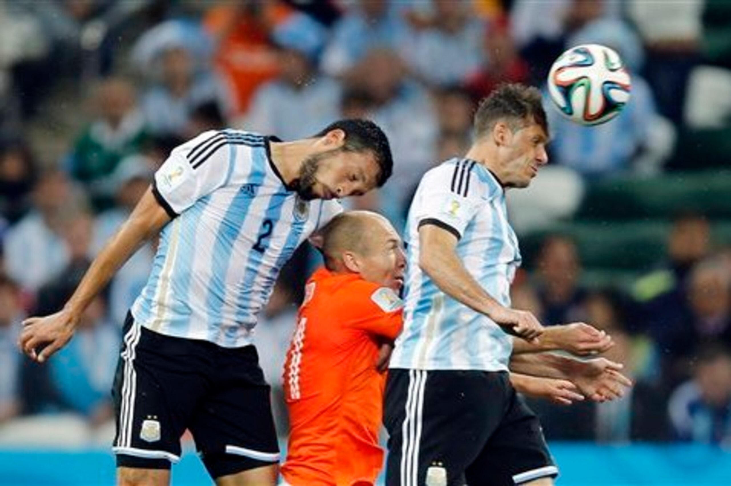 The Argentina defence has been rock solid.