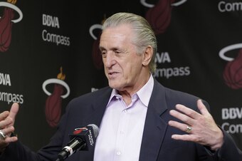 With four straight Finals appearances in the Big Three era, Pat Riley had few chances to upgrade Miami's roster through the draft.