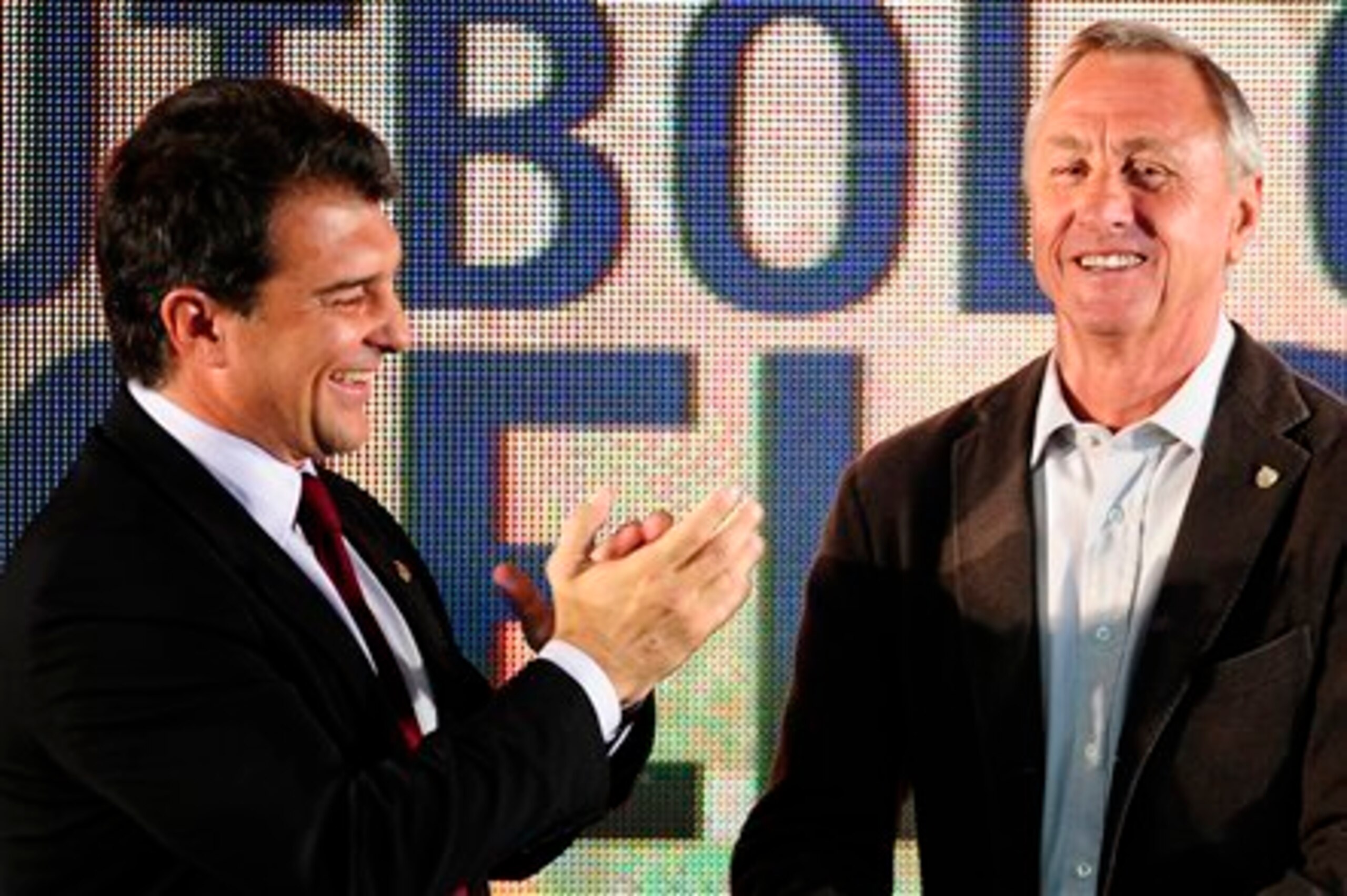 Joan Laporta is clearly a major influence on Cruyff's opinion of the club and how it is now run.