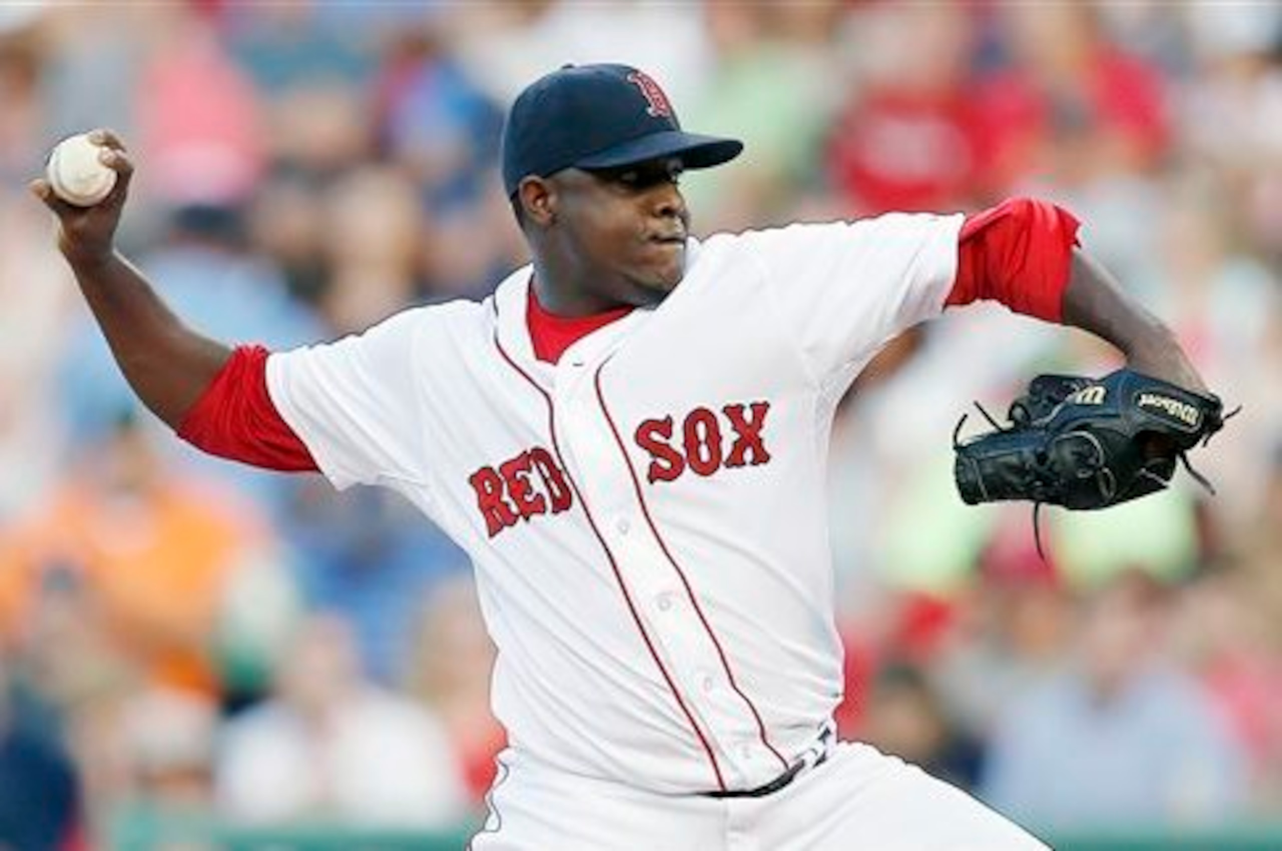 Rubby De La Rosa has put up solid numbers as a spot starter for Boston.