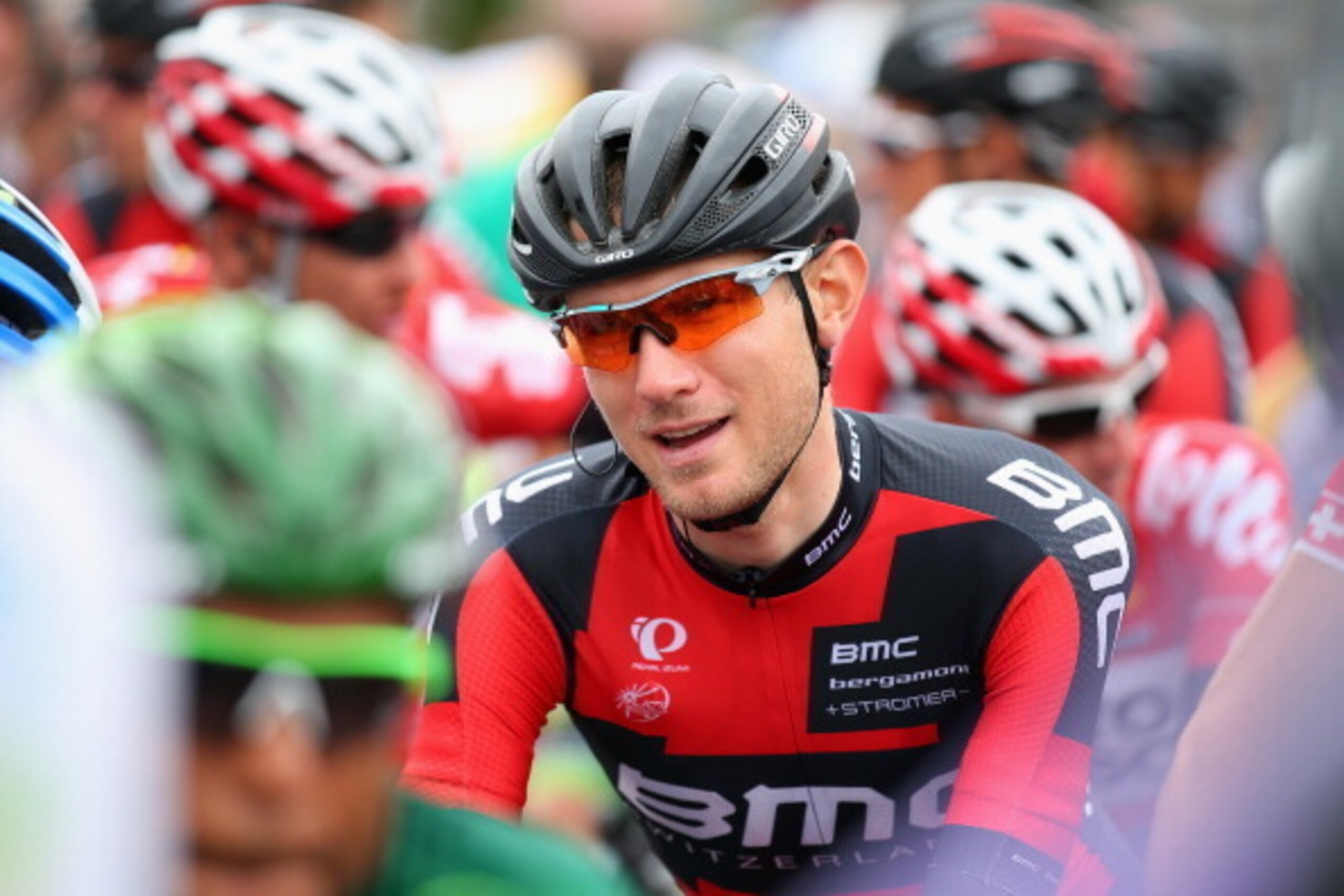 GERARDMER, FRANCE - JULY 13: Tejay van Garderen of the United States and the BMC Racing Team looks on ahead of the during the ninth stage of the 2014 Tour de France, a 170km stage between Gerardmer and Gerardmer, on July 13, 2014 in Mulhouse, France. (P GERARDMER, FRANCE - JULY 13: Tejay van Garderen of the United States and the BMC Racing Team looks on ahead of the during the ninth stage of the 2014 Tour de France, a 170km stage between Gerardmer and Gerardmer, on July 13, 2014 in Mulhouse, France. (P