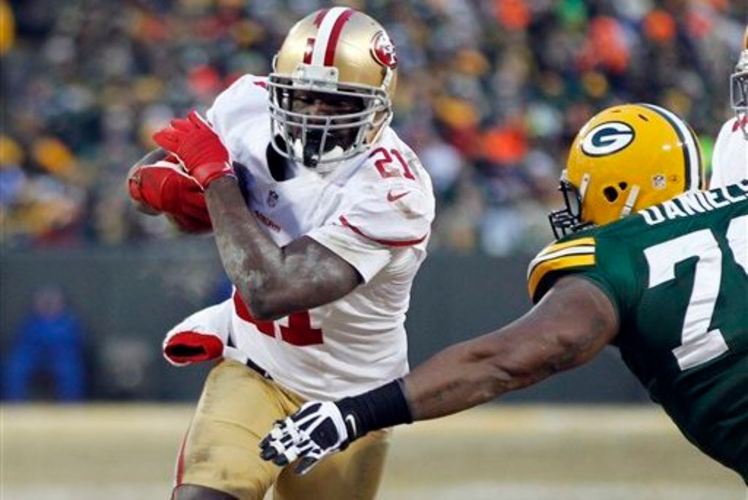 Frank Gore's 2011 holdout could be the model for Boone.