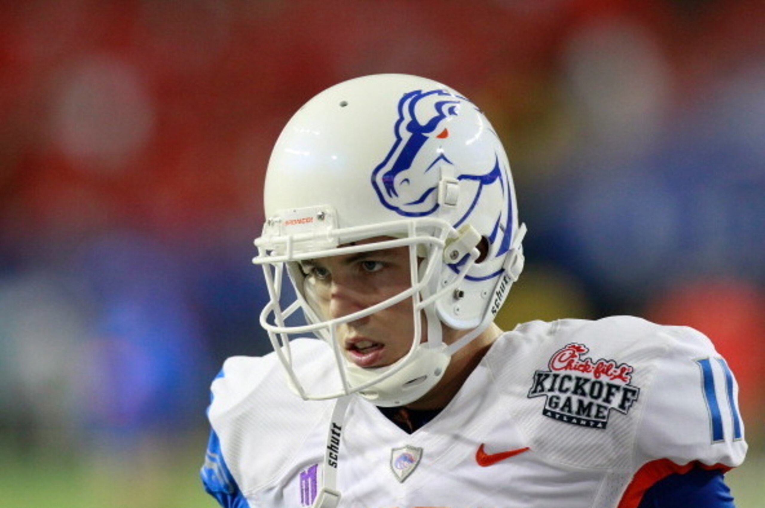 ATLANTA, GA - SEPTEMBER 03: Kellen Moore #11 of the Boise State Broncos against the Georgia Bulldogs at Georgia Dome on September 3, 2011 in Atlanta, Georgia. (Photo by Kevin C. Cox/Getty Images) ATLANTA, GA - SEPTEMBER 03: Kellen Moore #11 of the Boise State Broncos against the Georgia Bulldogs at Georgia Dome on September 3, 2011 in Atlanta, Georgia. (Photo by Kevin C. Cox/Getty Images)