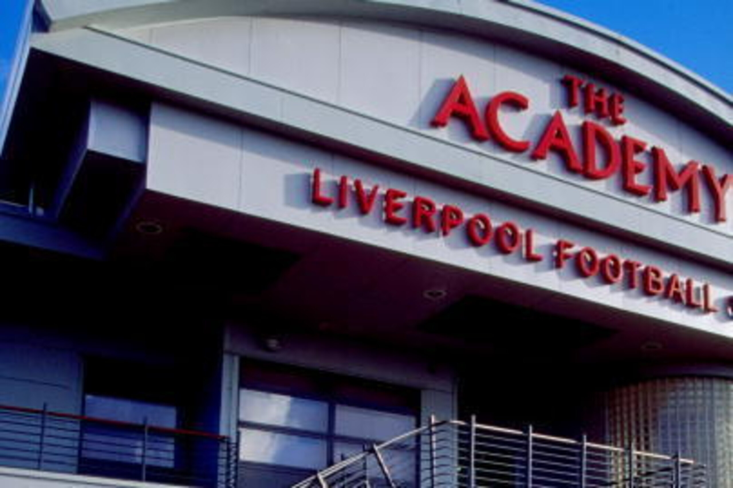 12 Feb 2000:  Chris Thompson of the Liverpool Youth under 19's football team leads the players out for their game against Bolton Wanderers played at the Liverpool Academy in Liverpool, England. \ Mandatory Credit: Michael Steele /Allsport