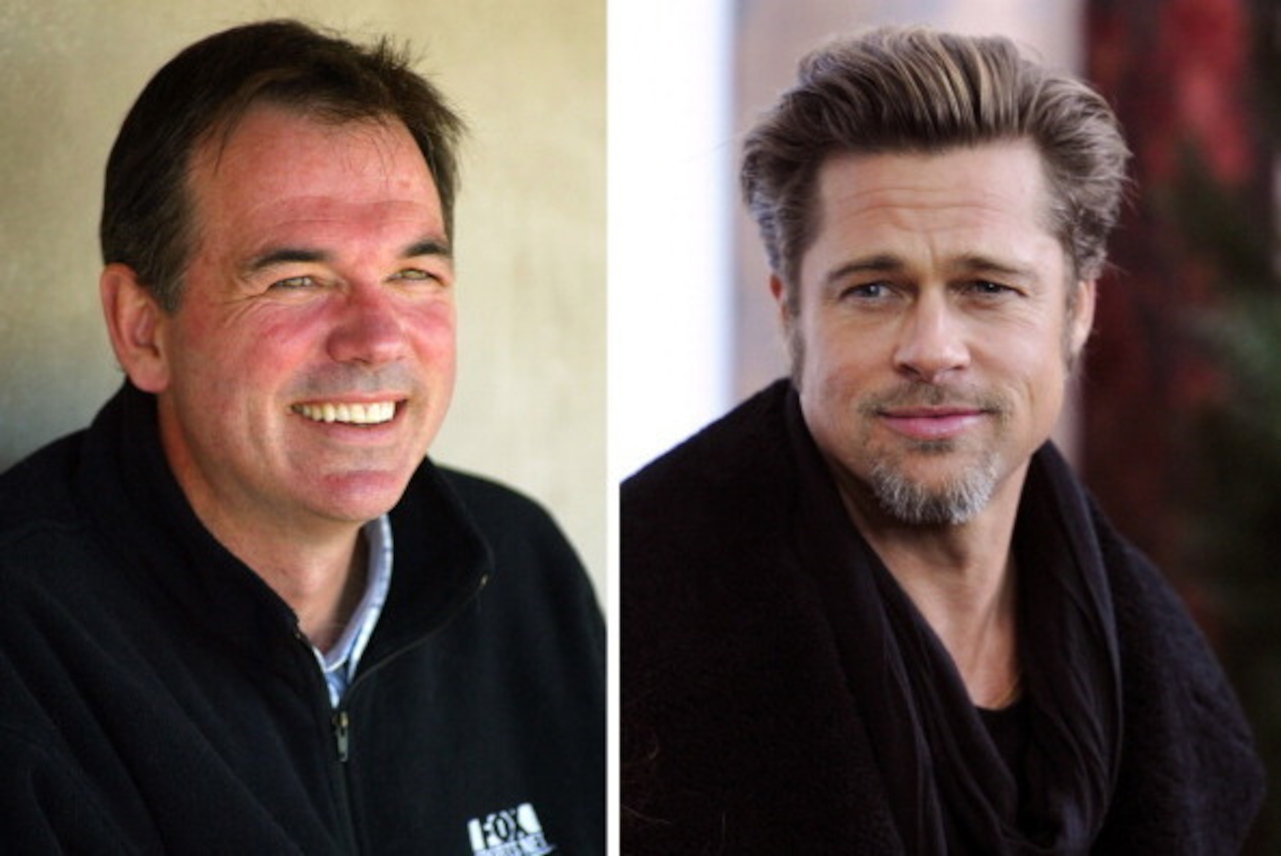 (FILE PHOTO) In this composite image a comparison has been made between Billy Beane (L) and Actor Brad Pitt. Oscar hype continues this week with the announcement of the nominations for the 84th Academy Awards. Luise Rainer became the first actress to rece