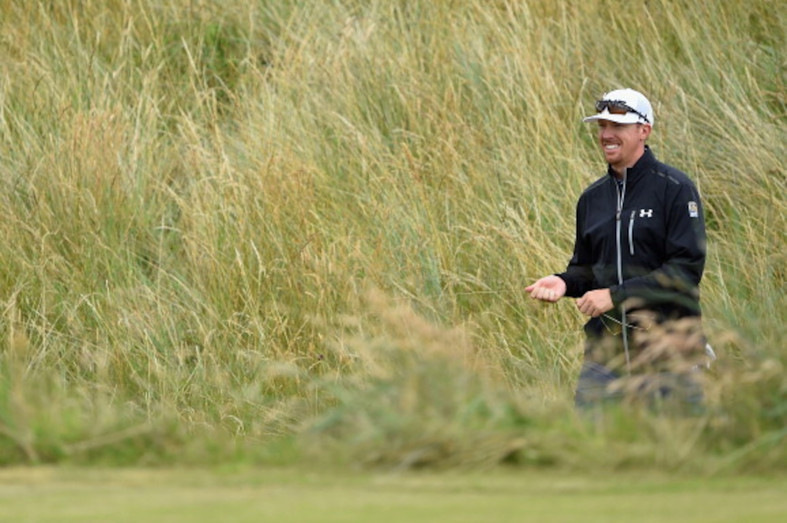 HOYLAKE, ENGLAND - JULY 16: Hunter Mahan of the United States looks on during a practice round prior to the start of The 143rd Open Championship at Royal Liverpool on July 16, 2014 in Hoylake, England. (Photo by Stuart Franklin/Getty Images) HOYLAKE, ENGLAND - JULY 16: Hunter Mahan of the United States looks on during a practice round prior to the start of The 143rd Open Championship at Royal Liverpool on July 16, 2014 in Hoylake, England. (Photo by Stuart Franklin/Getty Images)