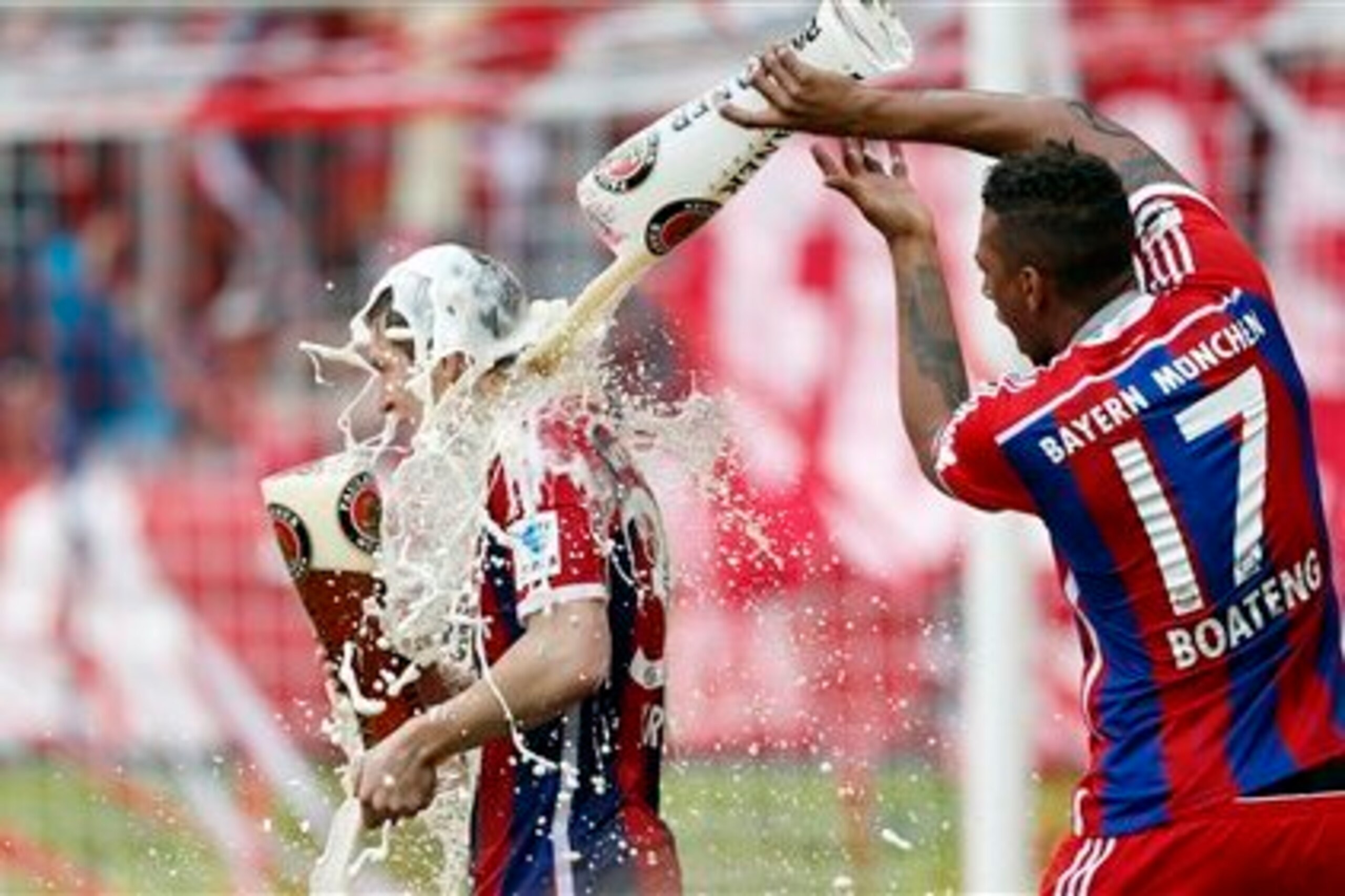 Real will hope to be celebrating the league title like this.