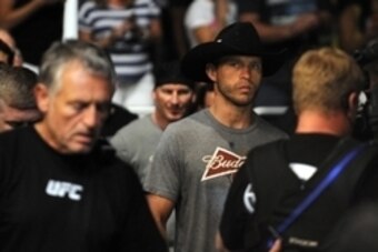 Apr 19, 2014; Orlando, FL, USA; Donald Cerrone before the lightweight fight during UFC on FOX 11 at Amway Center. Mandatory Credit: David Manning-USA TODAY Sports