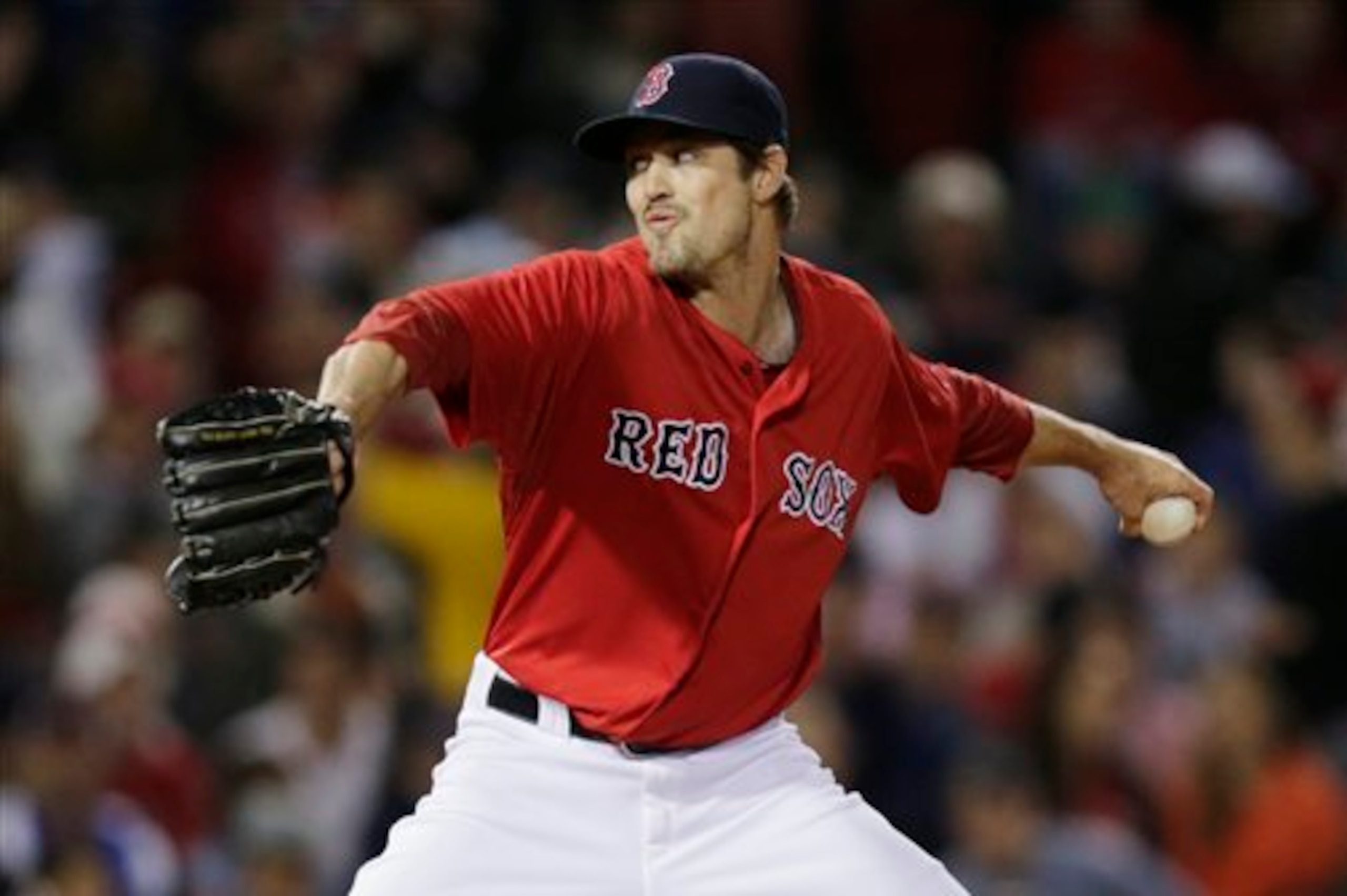 Left-handed reliever Andrew Miller would be among those considered for a closer's role.