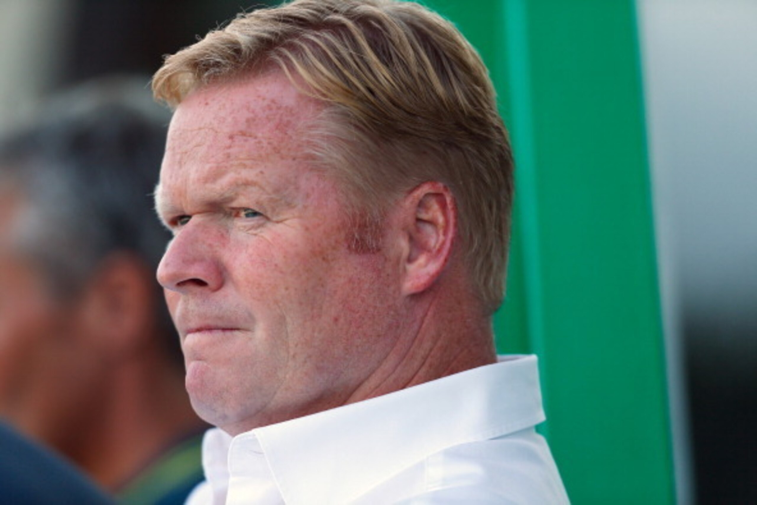 HASSELT, BELGIUM - JULY 17: Southampton manager Ronald Koeman looks on during the pre-season friendly match between KSK Hasselt and Southampton at the Stedelijk Sportstadion on July 17, 2014 in Hasselt, Belgium. (Photo by Harry Engels/Getty Images) HASSELT, BELGIUM - JULY 17: Southampton manager Ronald Koeman looks on during the pre-season friendly match between KSK Hasselt and Southampton at the Stedelijk Sportstadion on July 17, 2014 in Hasselt, Belgium. (Photo by Harry Engels/Getty Images)