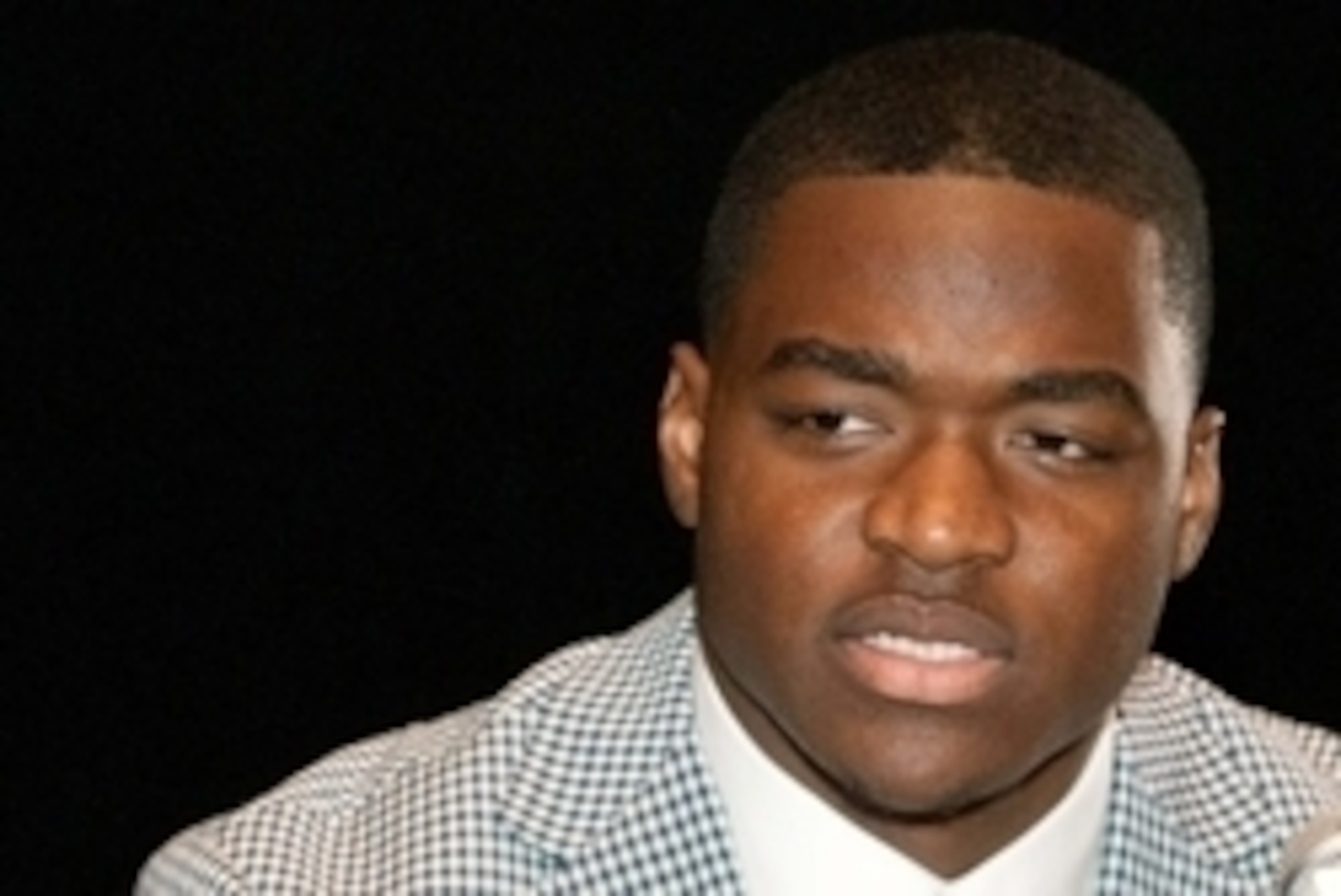 Jul 17, 2014; Hoover, AL, USA; Alabama Crimson Tide wide receiver Amari Cooper talks to the media during the SEC football media days at the Wynfrey Hotel. Mandatory Credit: Marvin Gentry-USA TODAY Sports Jul 17, 2014; Hoover, AL, USA; Alabama Crimson Tide wide receiver Amari Cooper talks to the media during the SEC football media days at the Wynfrey Hotel. Mandatory Credit: Marvin Gentry-USA TODAY Sports