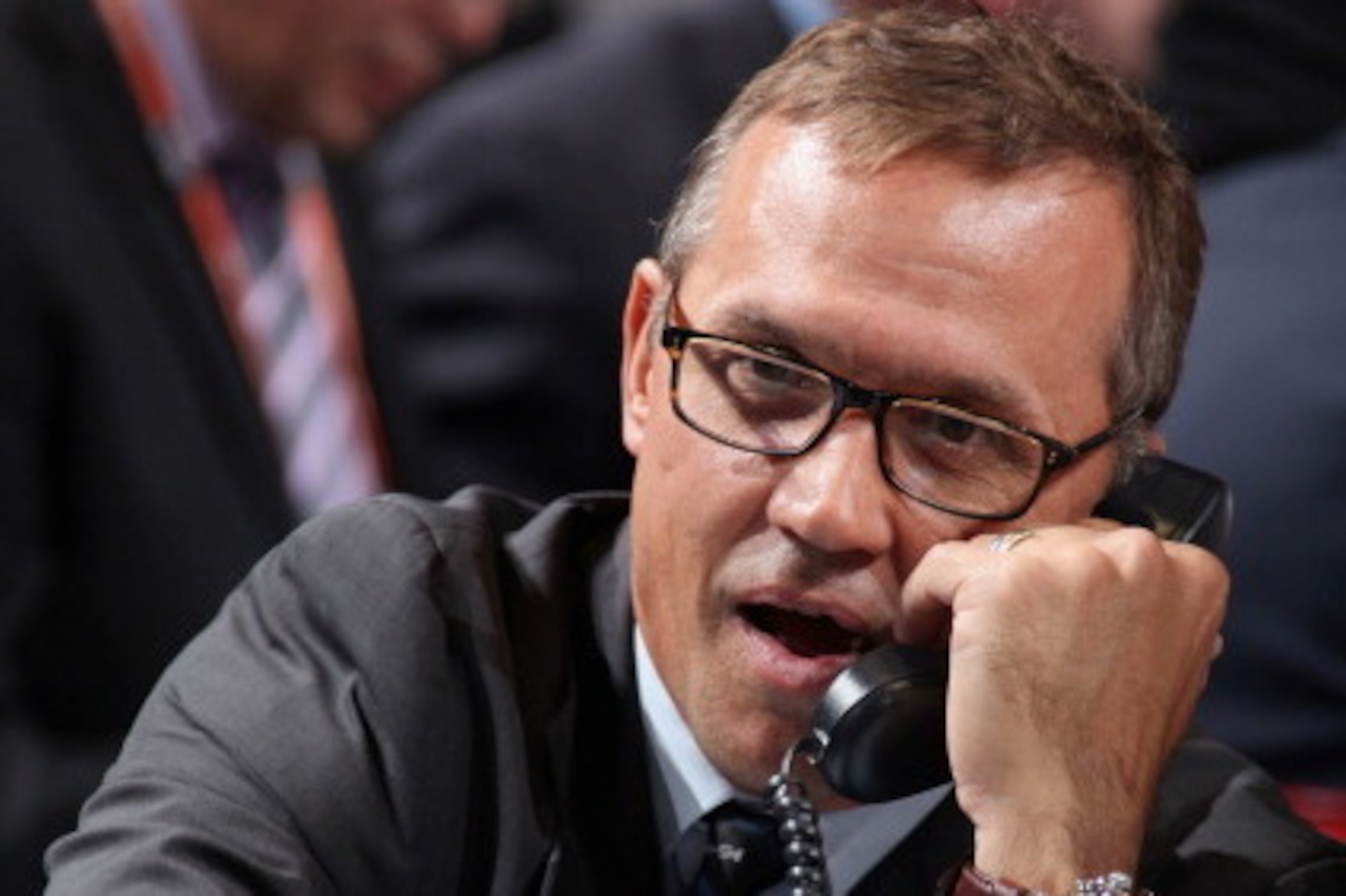 PHILADELPHIA, PA - JUNE 28:  General Manager Steve Yzerman of the Tampa Bay Lightning attends the 2014 NHL Entry Draft at Wells Fargo Center on June 28, 2014 in Philadelphia, Pennsylvania.  (Photo by Dave Sandford/NHLI via Getty Images)