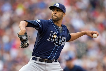 Jul 19, 2014; Minneapolis, MN, USA; Tampa Bay Rays starting pitcher David Price (14) delivers a pitch in the first inning against the Minnesota Twins at Target Field. Mandatory Credit: Jesse Johnson-USA TODAY Sports Jul 19, 2014; Minneapolis, MN, USA; Tampa Bay Rays starting pitcher David Price (14) delivers a pitch in the first inning against the Minnesota Twins at Target Field. Mandatory Credit: Jesse Johnson-USA TODAY Sports