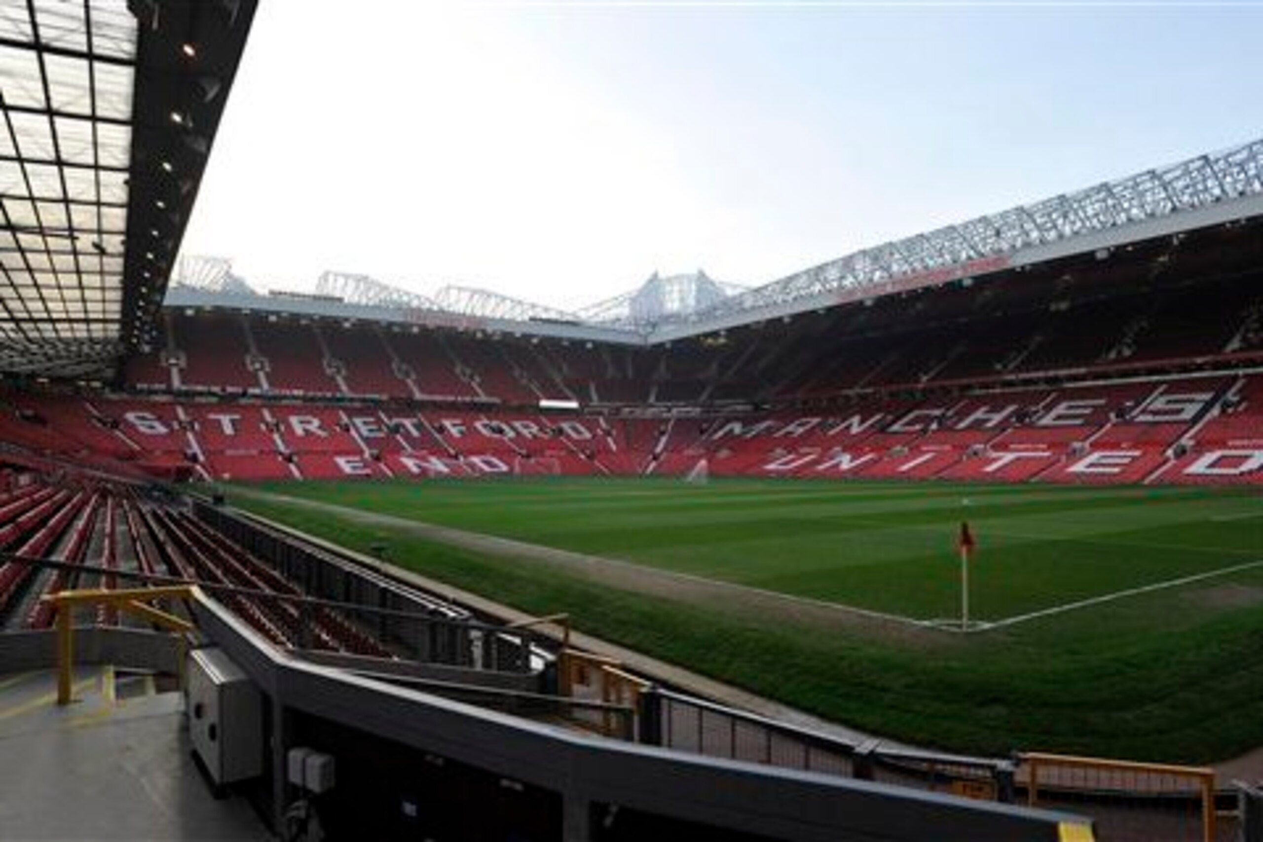 Old Trafford, Mancheser. One of many stadiums in England capable of hosting a World Cup fixture