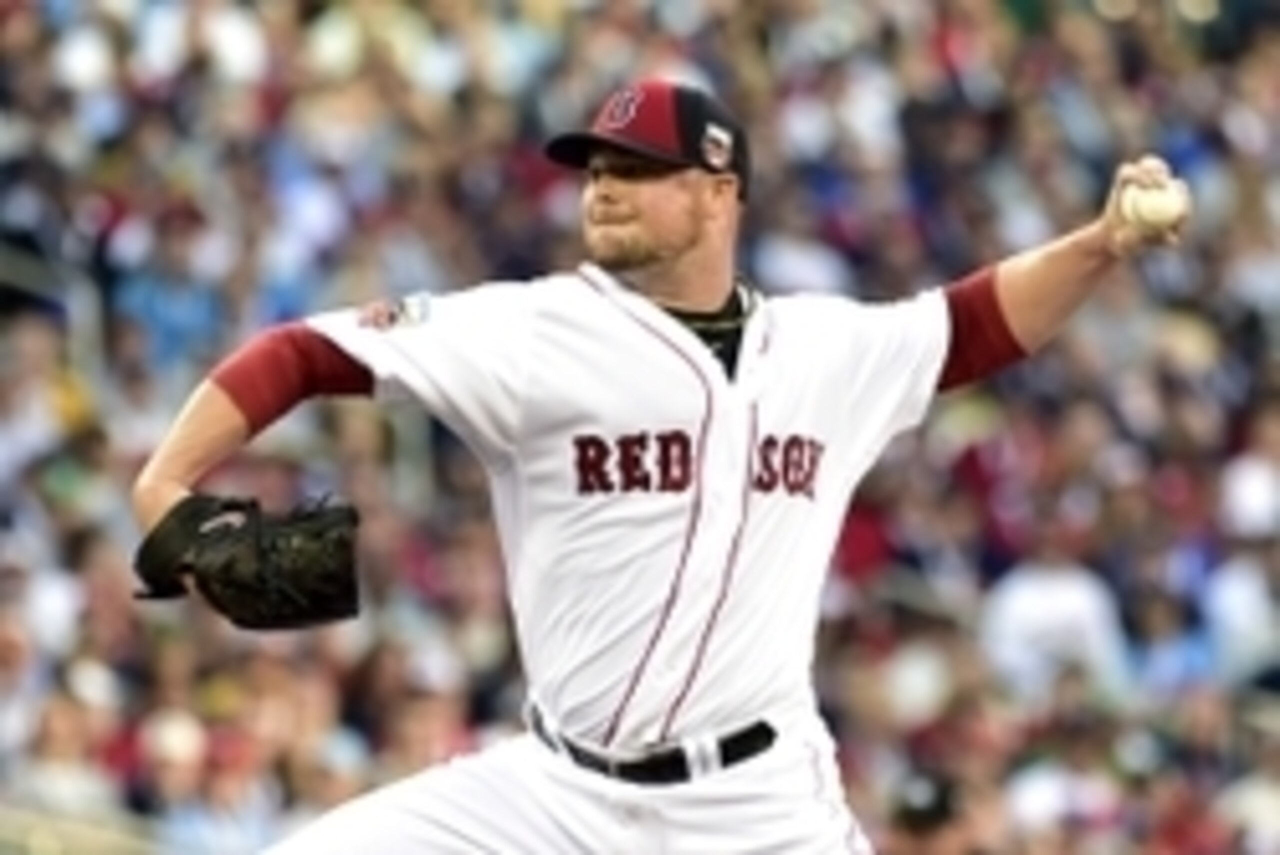 Jul 15, 2014; Minneapolis, MN, USA; American League pitcher Jon Lester (31) of the Boston Red Sox throws a pitch in the second inning during the 2014 MLB All Star Game at Target Field. Mandatory Credit: Scott Rovak-USA TODAY Sports Jul 15, 2014; Minneapolis, MN, USA; American League pitcher Jon Lester (31) of the Boston Red Sox throws a pitch in the second inning during the 2014 MLB All Star Game at Target Field. Mandatory Credit: Scott Rovak-USA TODAY Sports