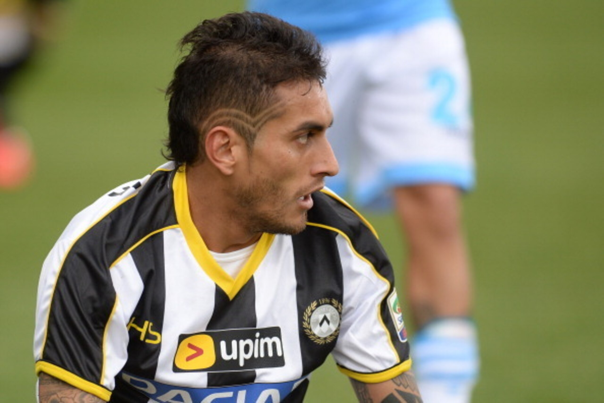 UDINE, ITALY - APRIL 19:  Roberto Pereyra of Udinese Calcio looks on during the Serie A match between Udinese Calcio and SSC Napoli at Stadio Friuli on April 19, 2014 in Udine, Italy.  (Photo by Dino Panato/Getty Images)
