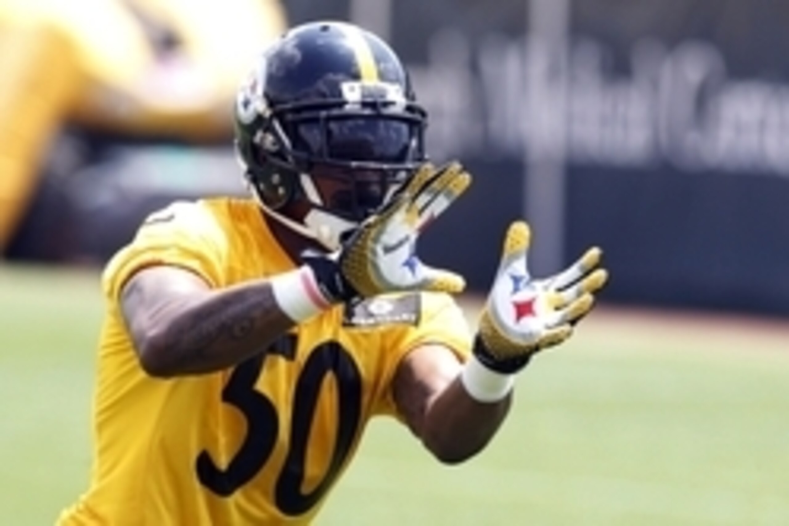 Jun 17, 2014; Pittsburgh, PA, USA; Pittsburgh Steelers linebacker Ryan Shazier (50) participates in drills during minicamp at the UPMC Sports Performance Complex. Mandatory Credit: Charles LeClaire-USA TODAY Sports