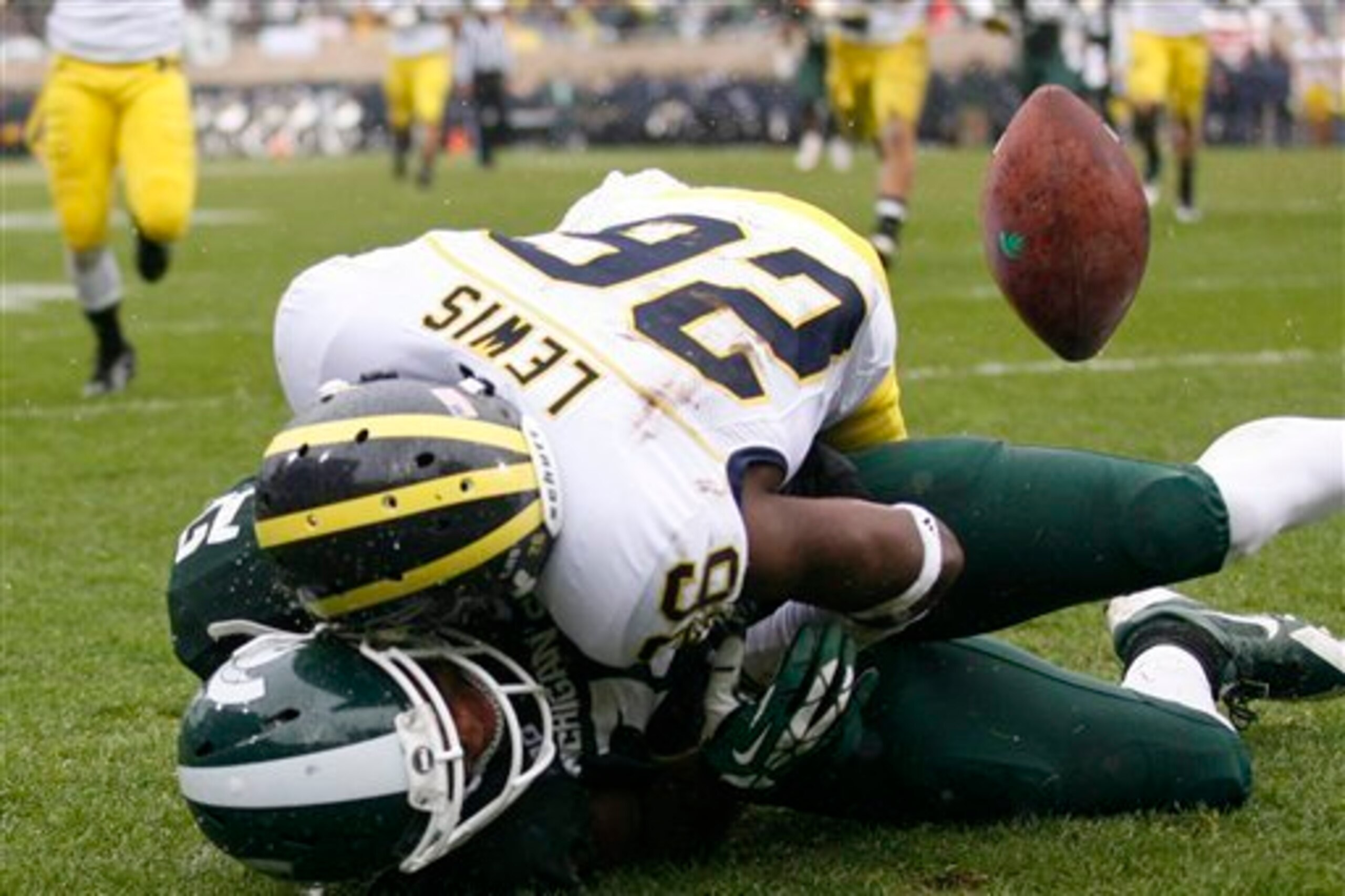 Jourdan Lewis is developing into one of Michigan's best young DBs.