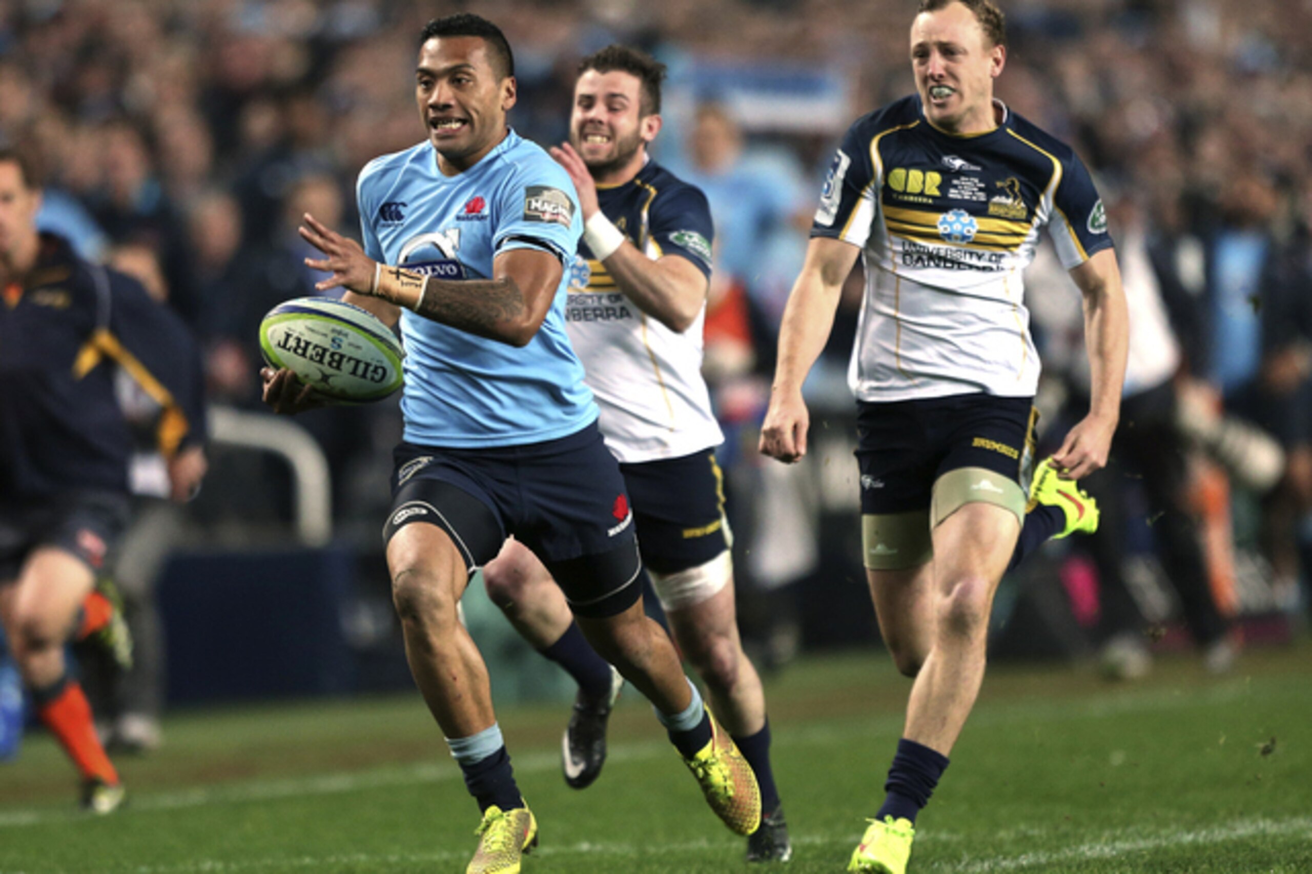 Alofa Alofa is a dangerous and fleet-footed outlet for the Waratahs.