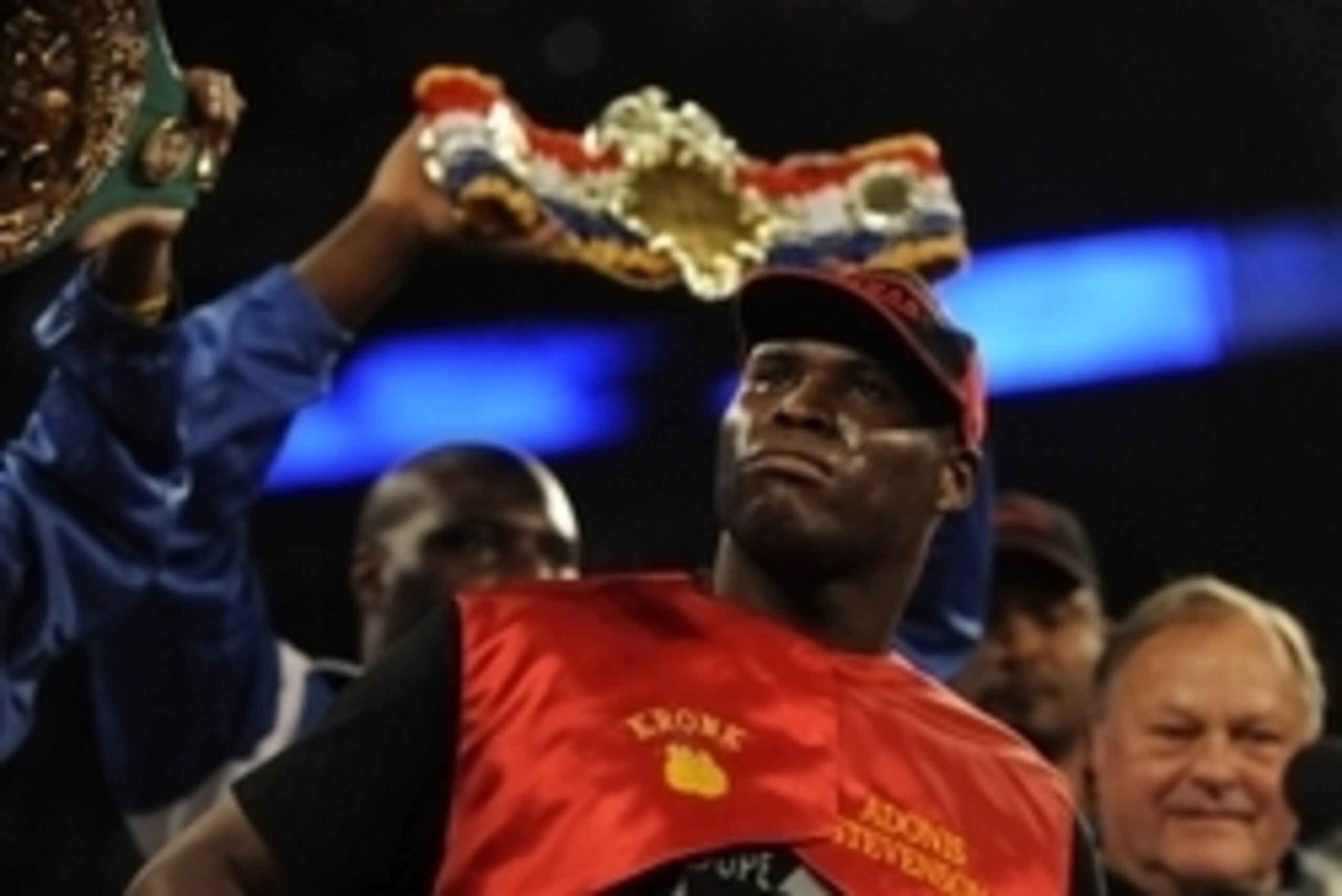 Sep 28, 2013; Montreal, Quebec, Canada;  Adonis Stevenson (yellow trunks) before his light-heavyweight WBC world championship bout against Tavoris Cloud (not pictured) at the Bell Centre. Mandatory Credit: Eric Bolte-USA TODAY Sports