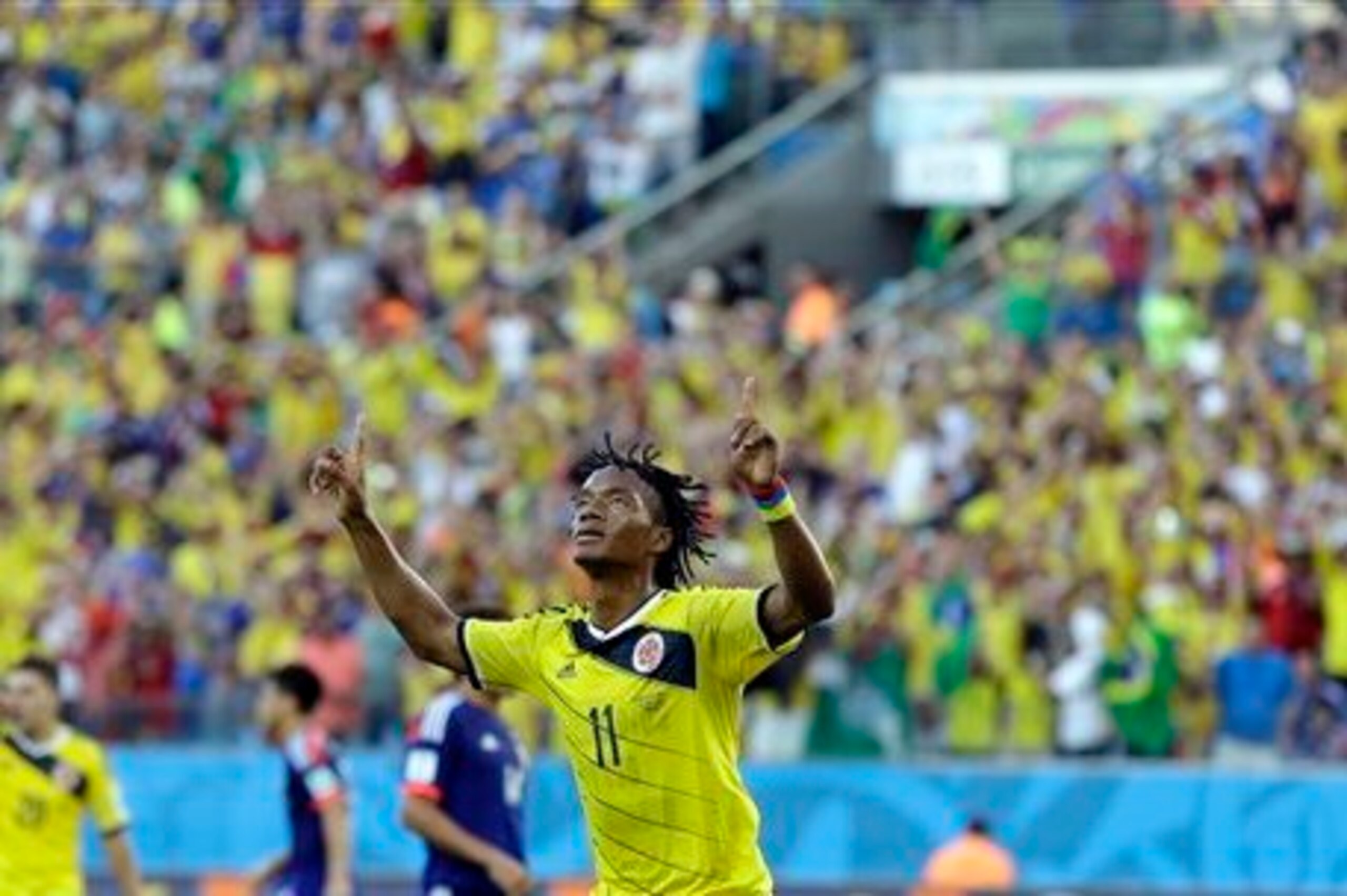 Cuadrado was superb for Colombia at the World Cup.