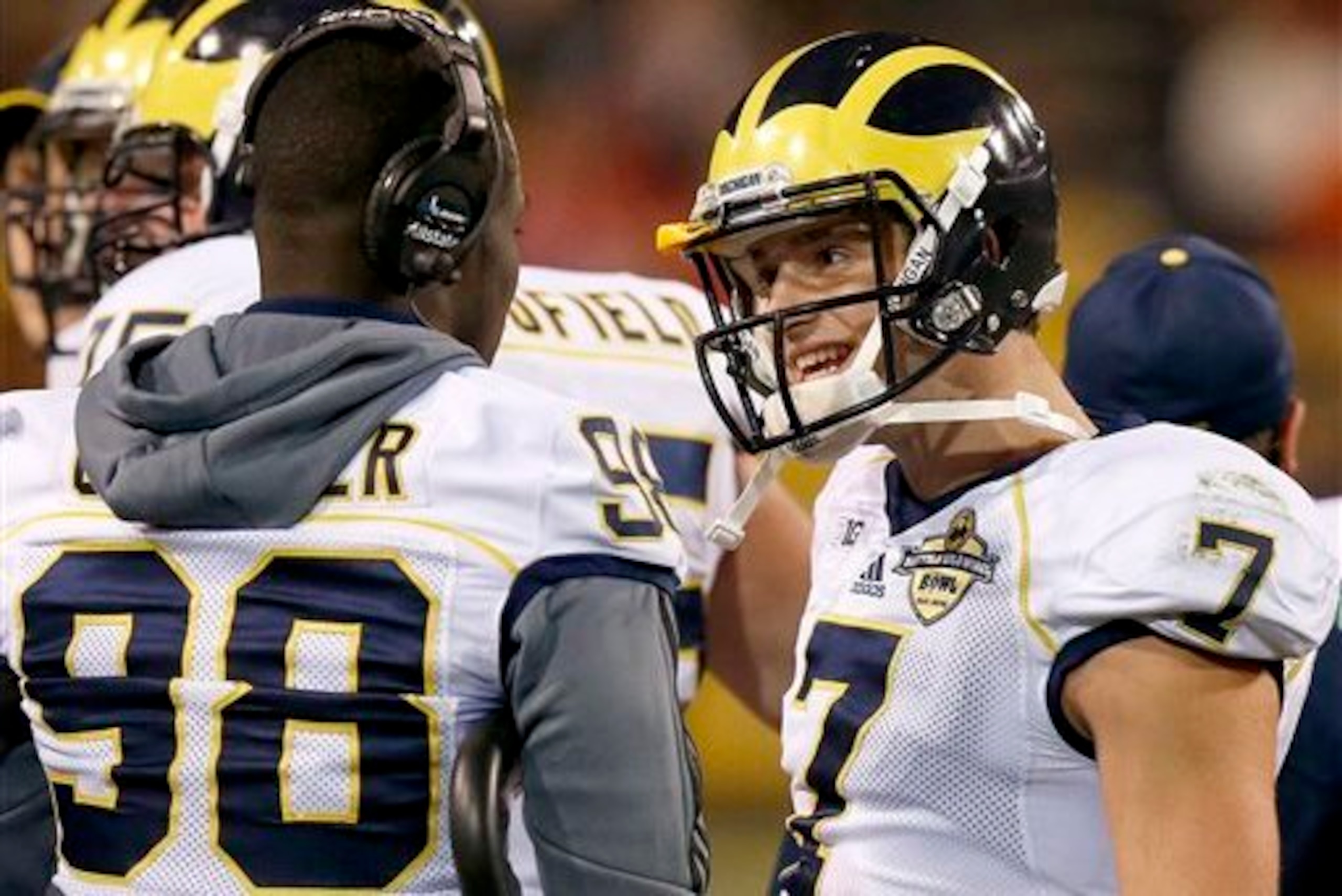 Gardner faces competition from No. Shane Morris