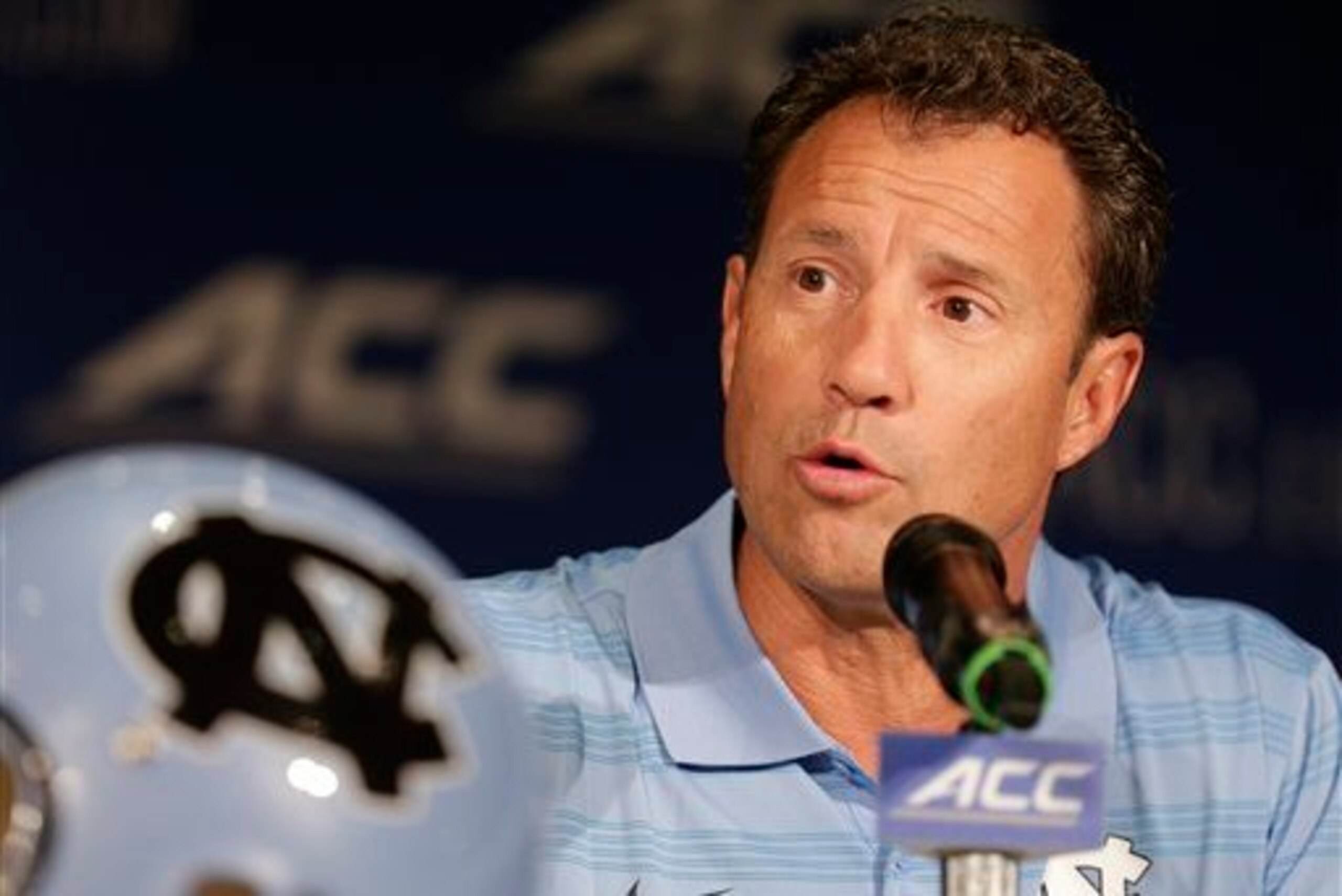 UNC head coach Larry Fedora
