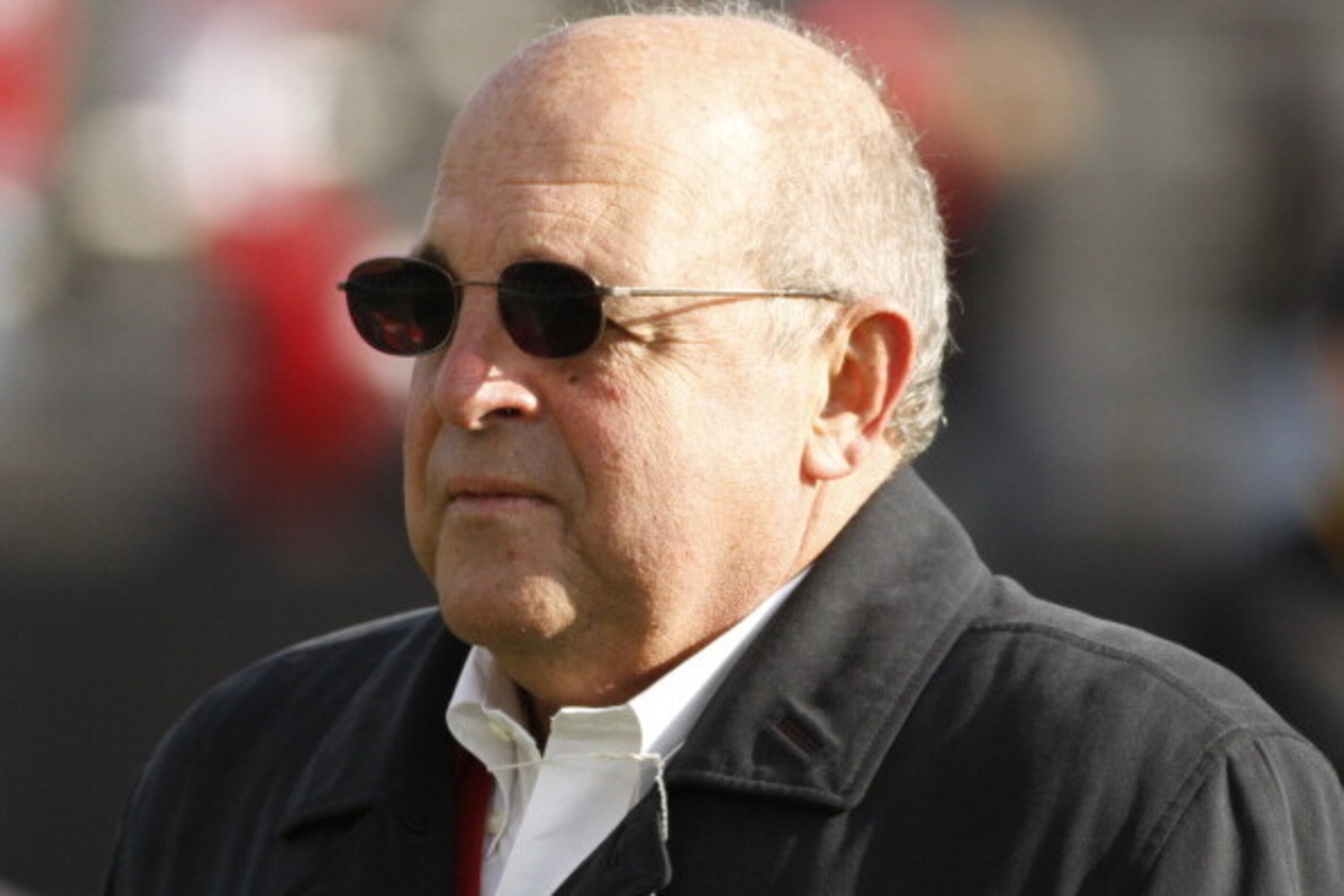 IOWA CITY, IOWA - NOVEMBER 2:  Athletic director Barry Alvarez of the Wisconsin Badgers before the match-up against the Iowa Hawkeyes on November 2, 2013 at Kinnick Stadium in Iowa City, Iowa. (Photo by Matthew Holst/Getty Images)