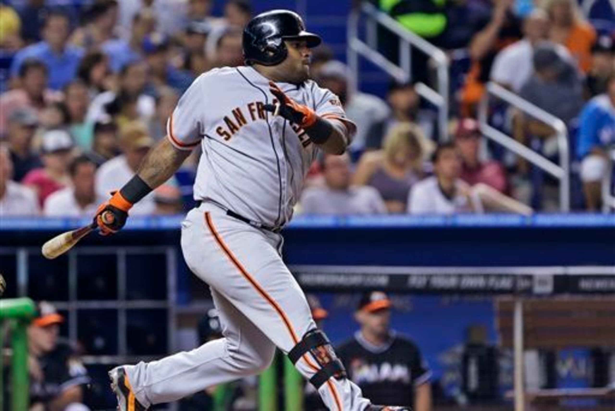 Pablo Sandoval may not fit into the Giants' future.