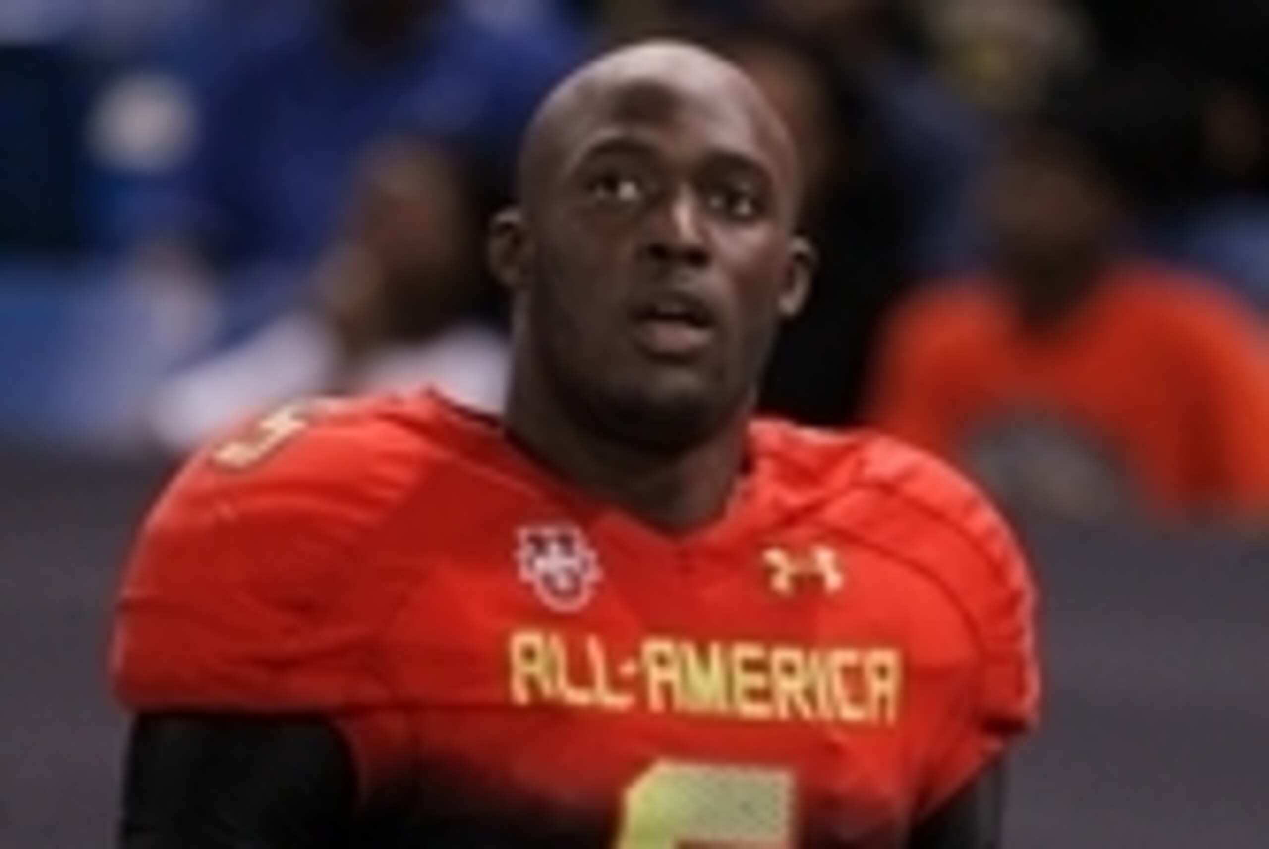 Jan 2, 2014; St. Petersburg, FL, USA; Team Highlight running back Leonard Fournette (5) at Tropicana Field. Team Highlight defeated the Team Nitro 31-21.  Mandatory Credit: Kim Klement-USA TODAY Sports